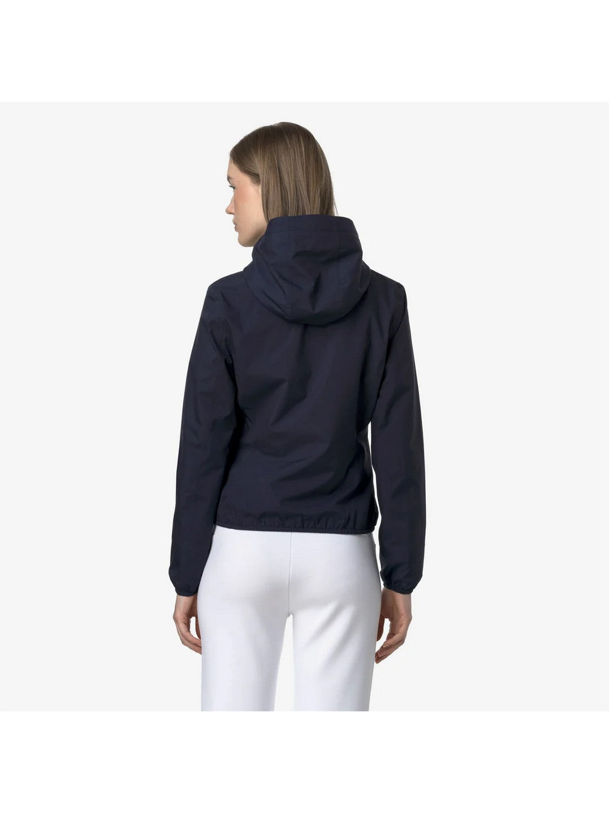 K-WAY Giubbino Donna Lily stretch poly jersey K8138QW K89 Blu gioboutiqueweb