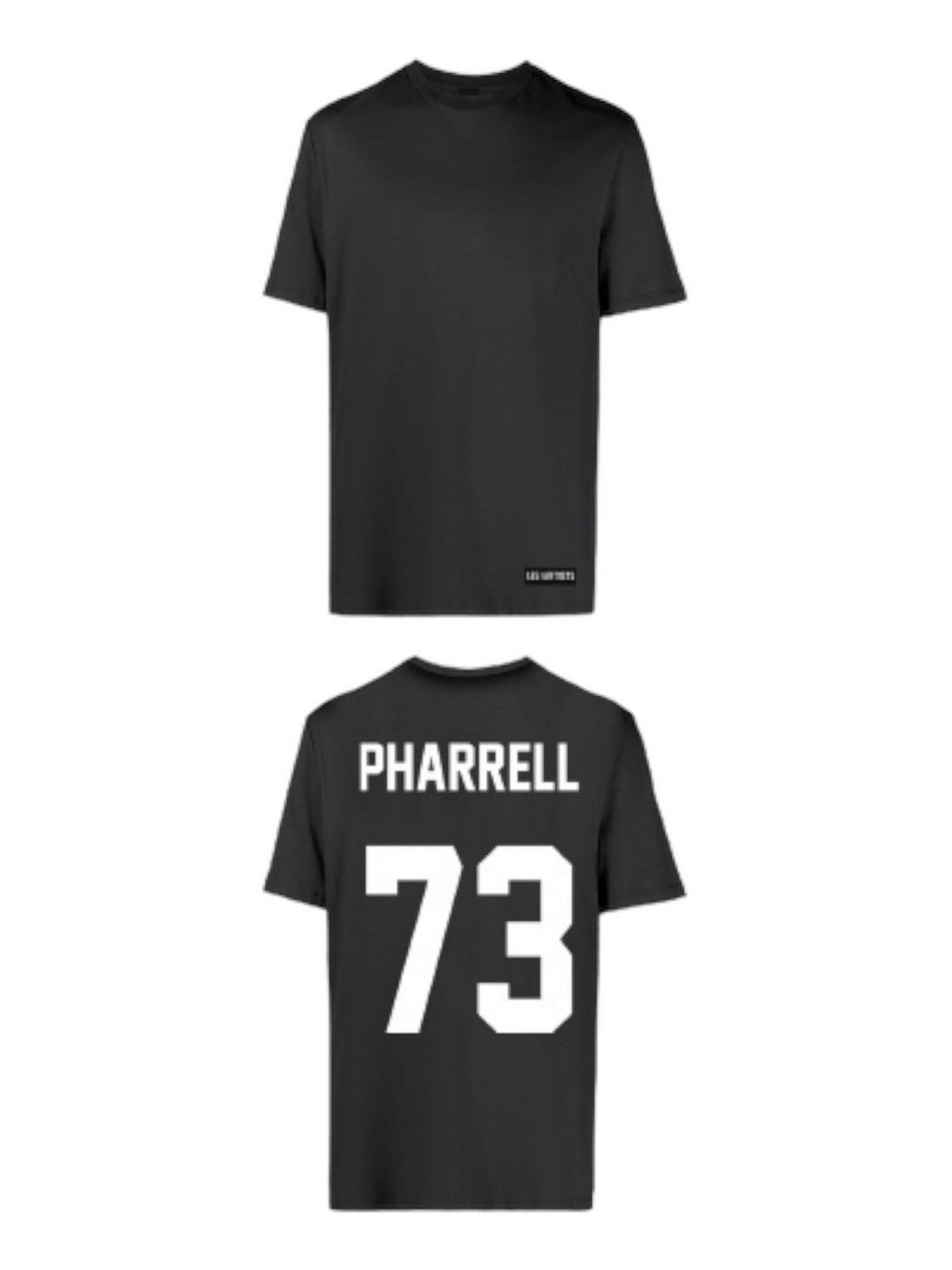 Les Artists T-shirt and Men's Pole 24sslats577 Black