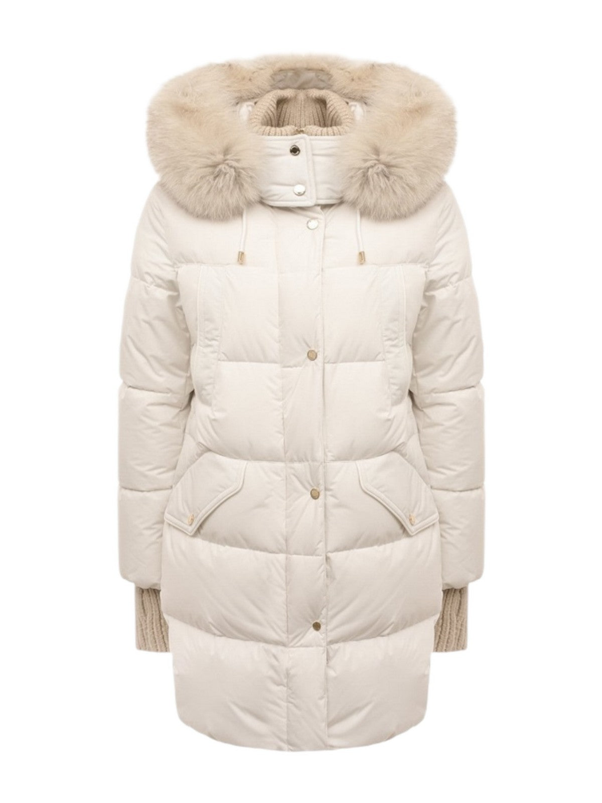 MOORER Piumino Donna Talassa-stp MODGI300008 U0103 Avorio gioboutiqueweb