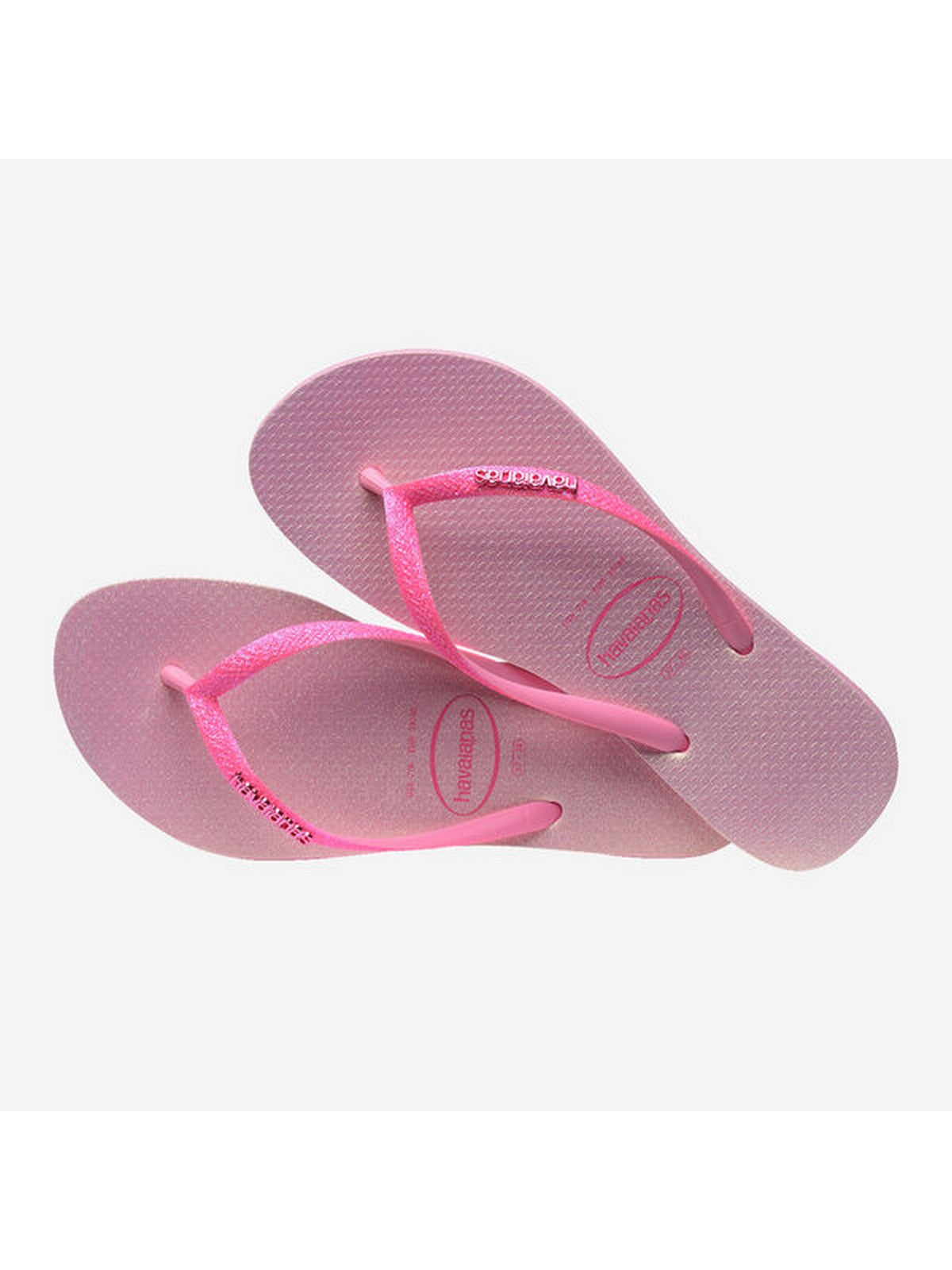 HAVAIANAS Infradito Donna Hav. Slim Glitter Iridescent 4148922.1749 Rosa gioboutiqueweb