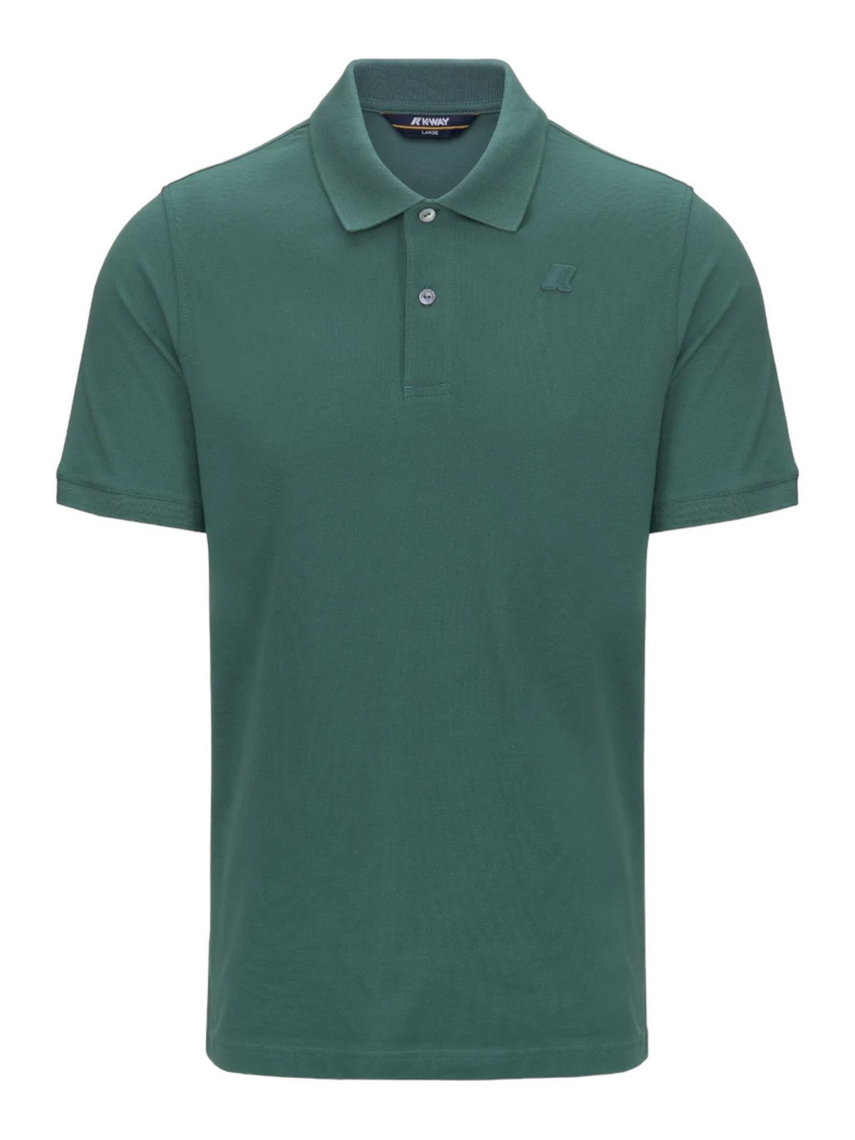 K-WAY T-Shirt e Polo Uomo Amedee K5127BW XE0 Verde gioboutiqueweb
