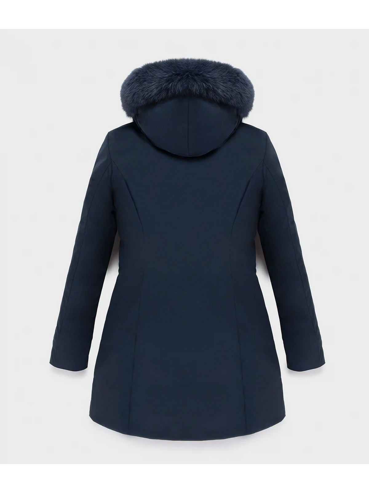 REFRIGIWEAR Piumino Donna LADY TECH/1 FUR JACKET W99108 XT3790 F03700 DARK BLUE