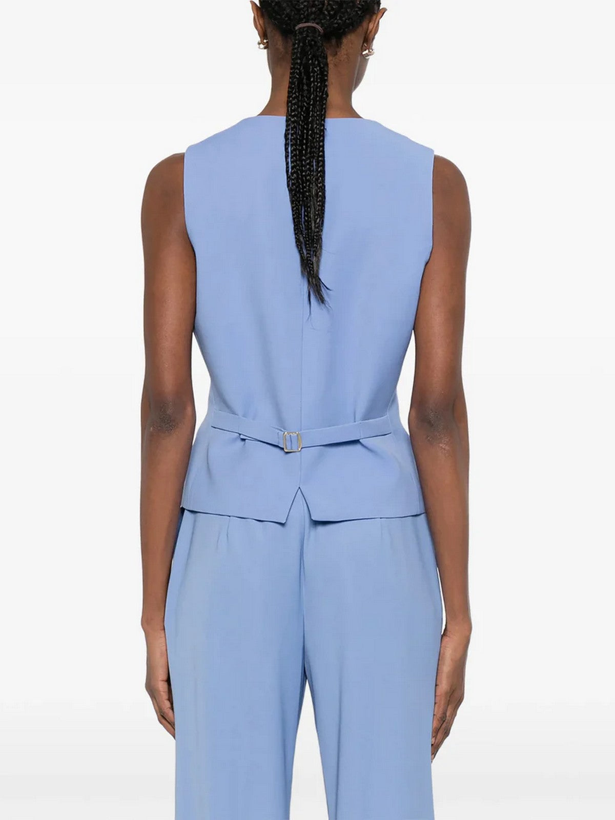 MAX MARA STUDIO Gilet Donna MSTMADIA 2616151011600 011 AZZURRO