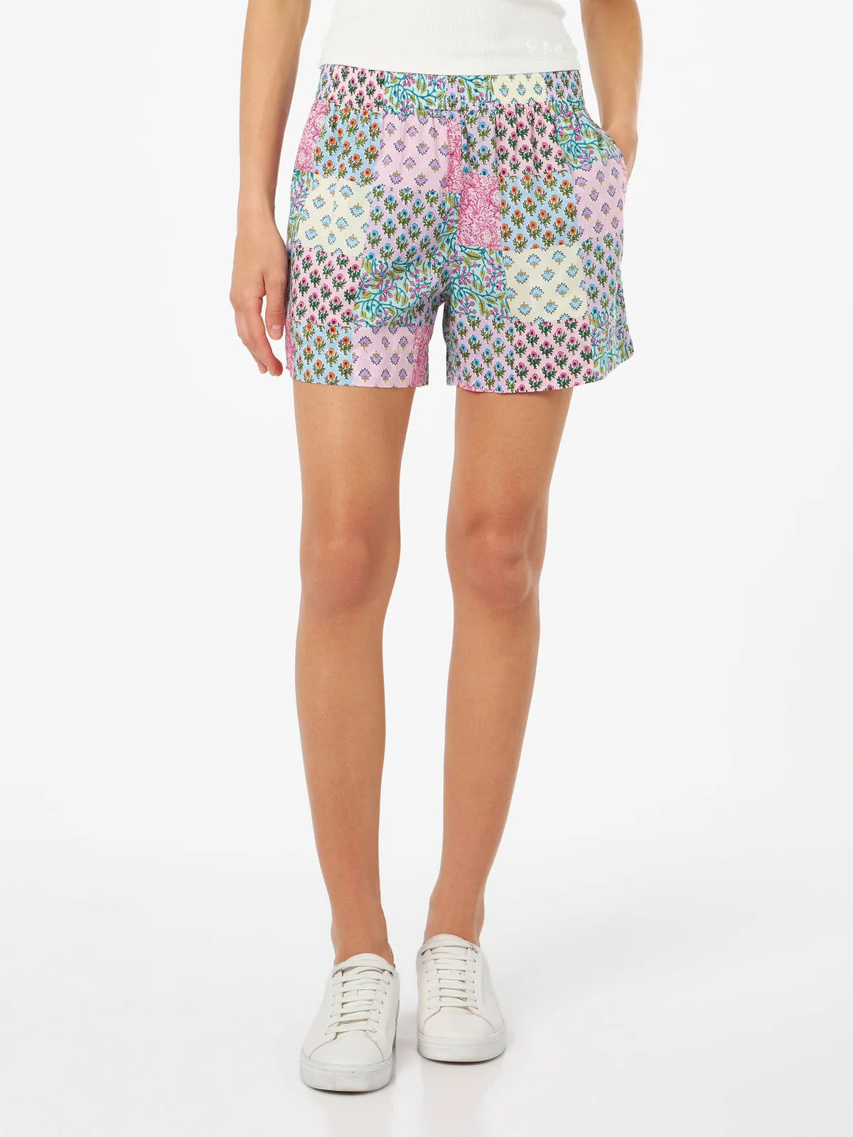 MC2 SAINT BARTH Pantaloncino Donna MEAVE 00772F Multicolore gioboutiqueweb