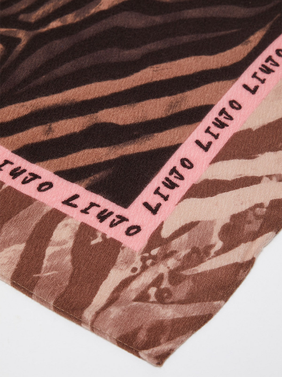 LIU JO SOFT Foulard Donna 2F4095T0300 00070 Marrone gioboutiqueweb