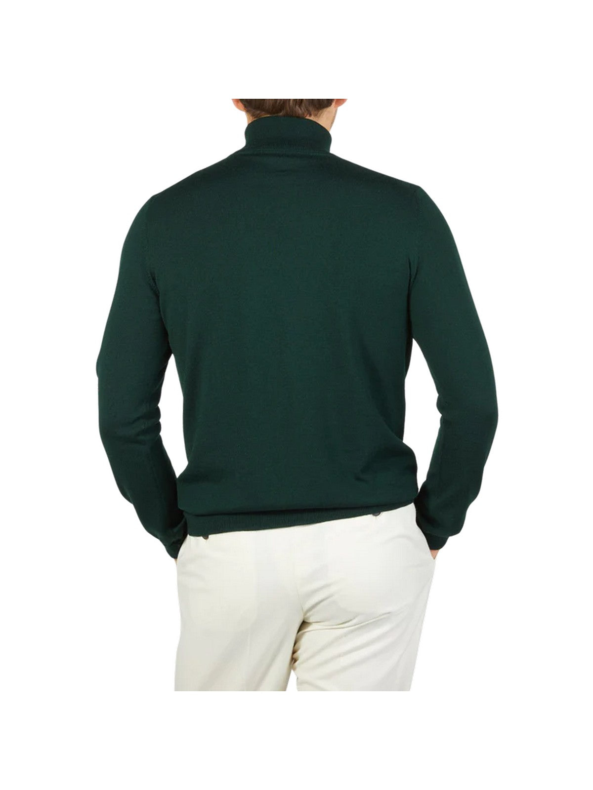 GRAN SASSO Maglione dolcevita Uomo 55157/14290 464 Verde gioboutiqueweb