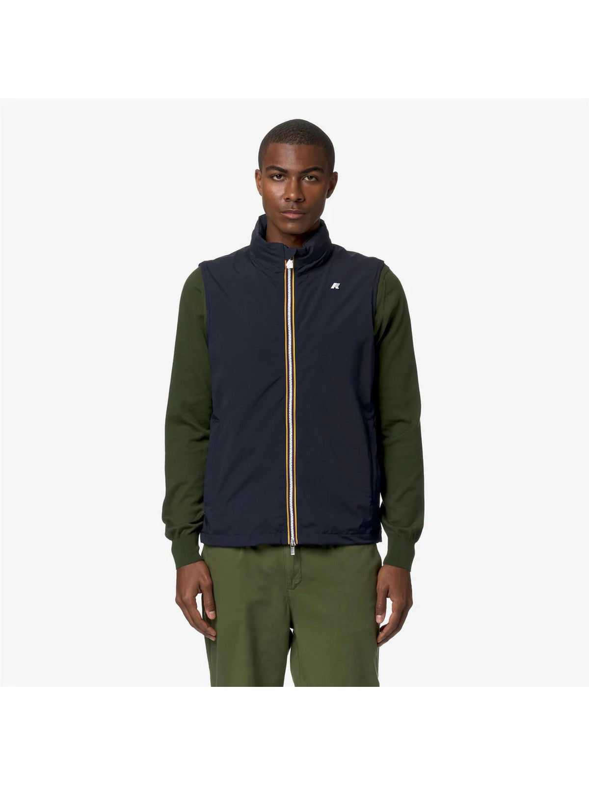 K-Way Herrenjacke Valen Stretch Nylon Trikot K3131JW K89 Blau