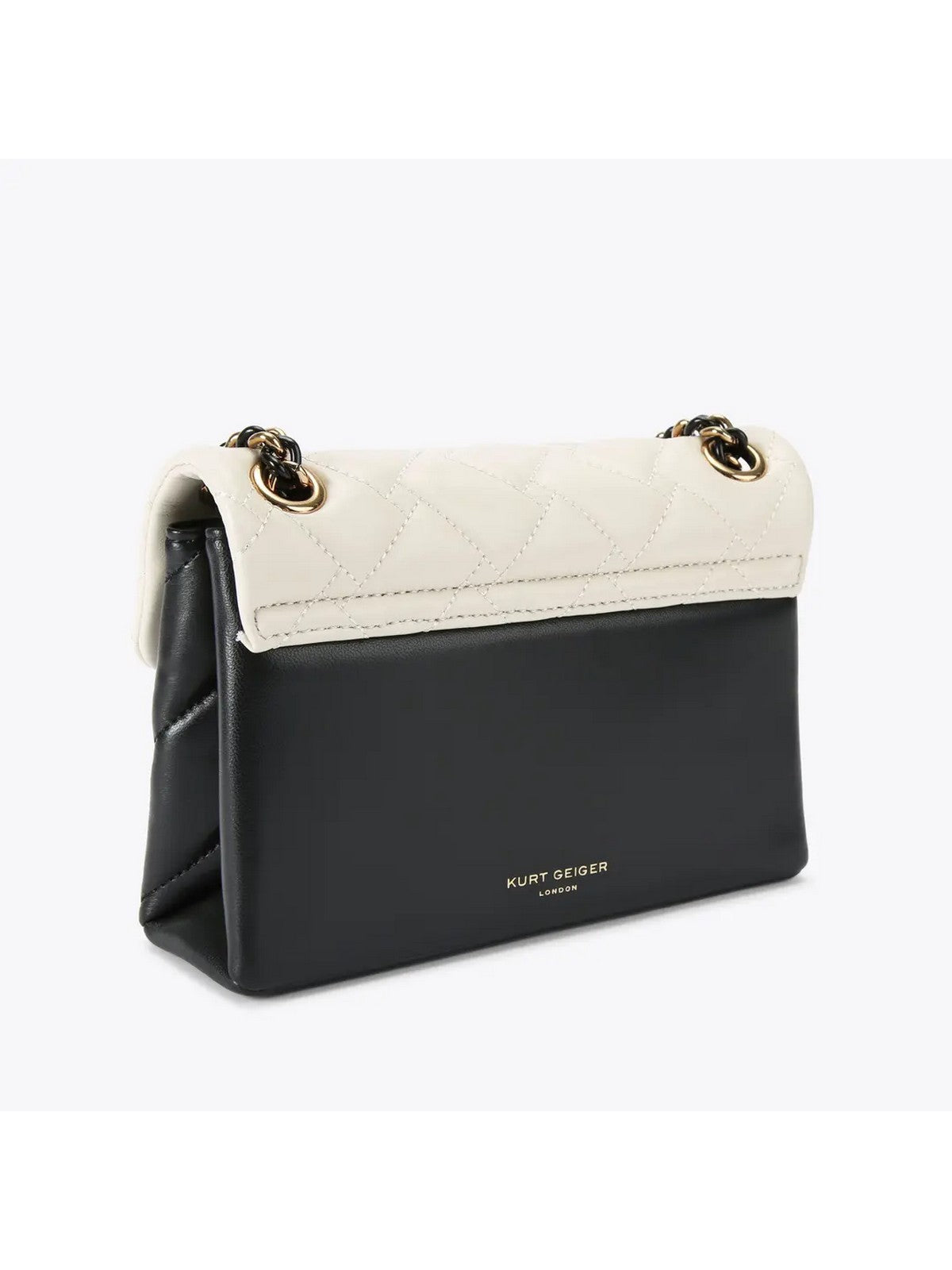 KURT GEIGER Borsa Donna MINI KENSINGTON BAG E 2723201109 BLK/WHITE BLK/WHITE