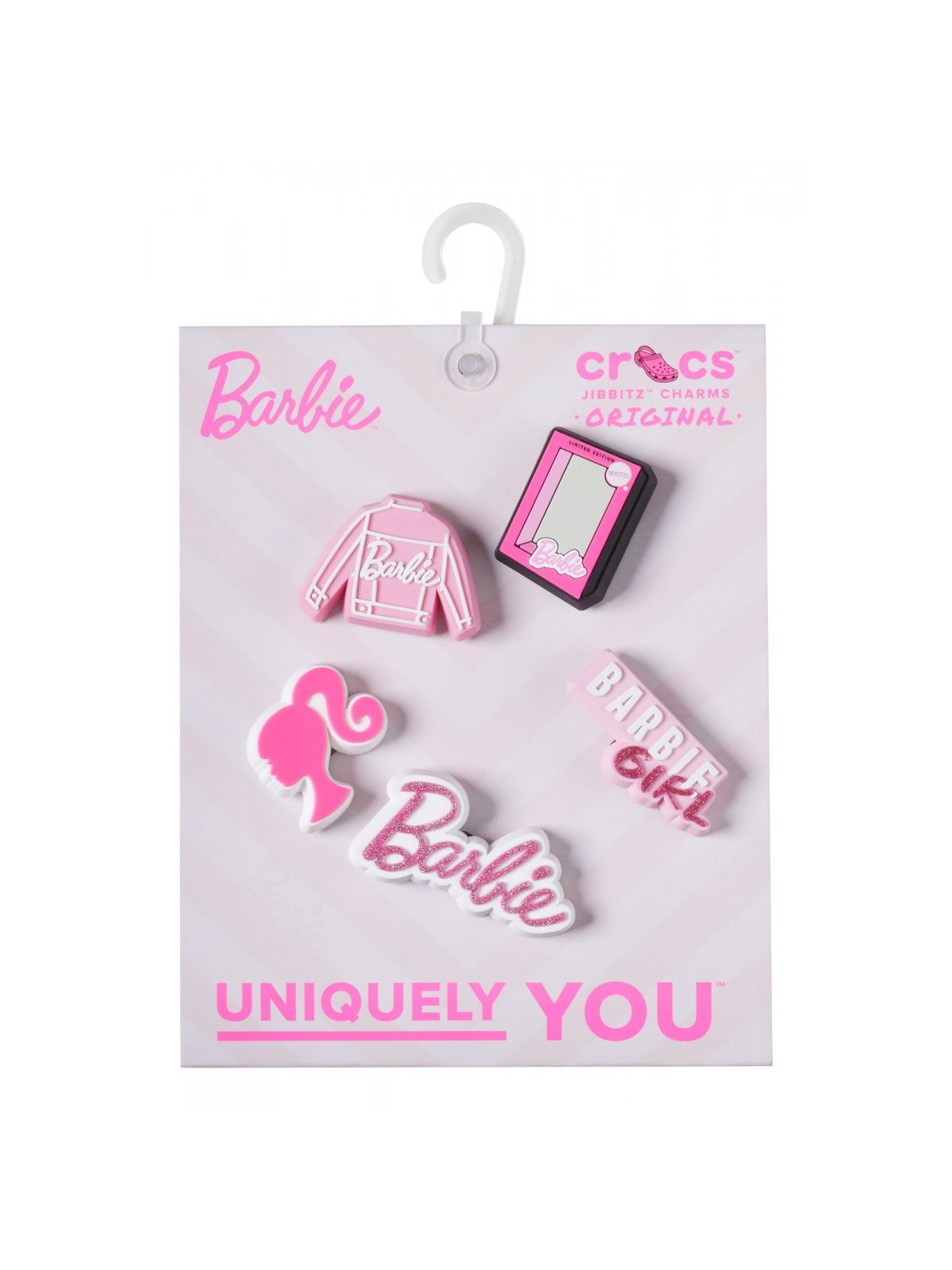 CROCS JIBBITZ Bambine e ragazze Barbie 5Pck CR.3704 JIB Rosa gioboutiqueweb