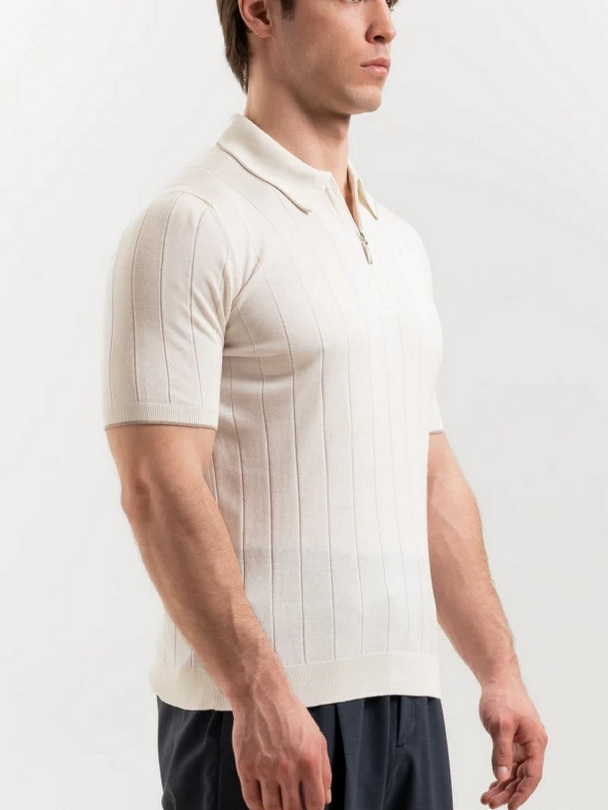 GRAN SASSO Polo Uomo 43128/23510 005 Avorio gioboutiqueweb