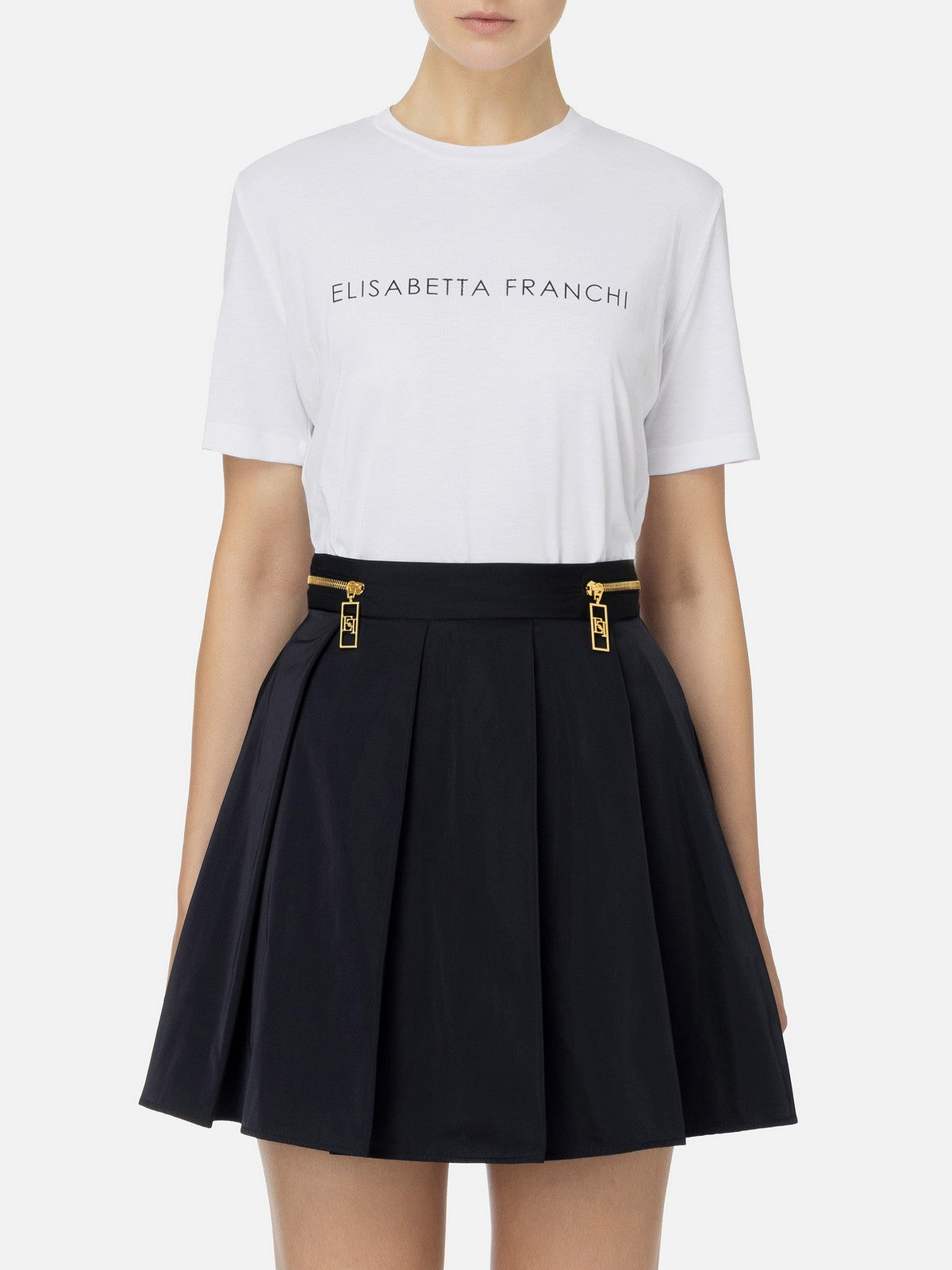 ELISABETTA FRANCHI T-shirt and pole Women's MA00346E2 270 White