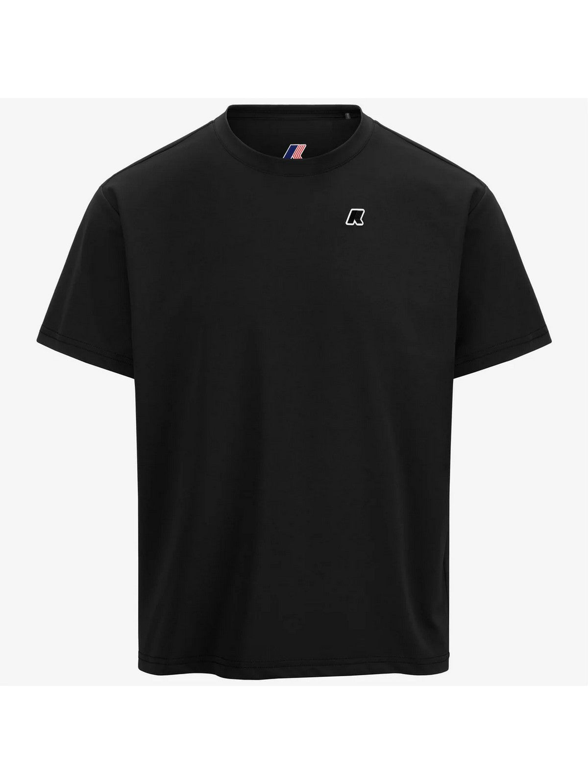 K-WAY T-shirt Uomo GRAPHITE K61279W USY Nero gioboutiqueweb