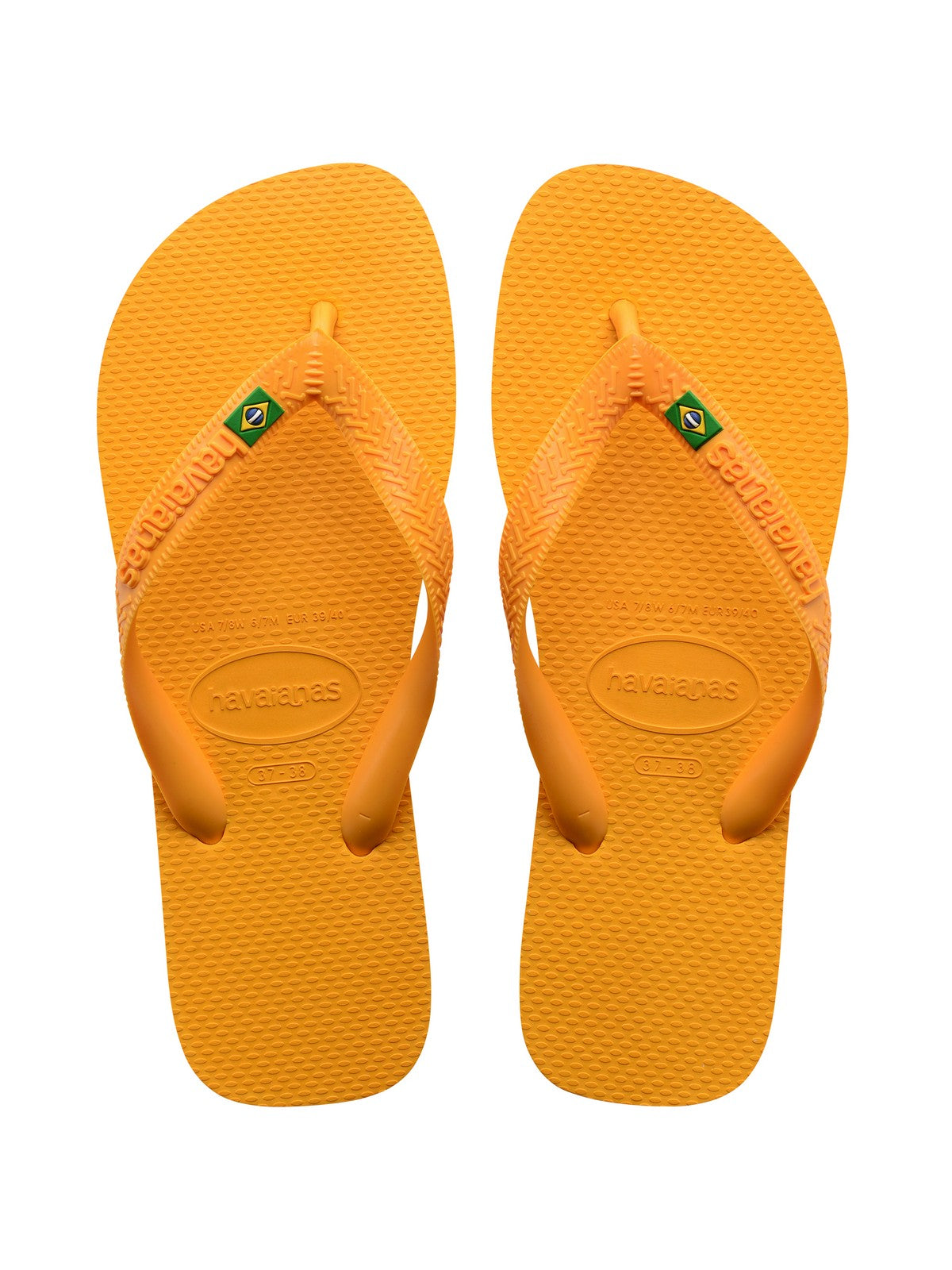HAVAIANAS Infradito Unisex adulto Hav. Brasil 4000032.1740 Giallo gioboutiqueweb