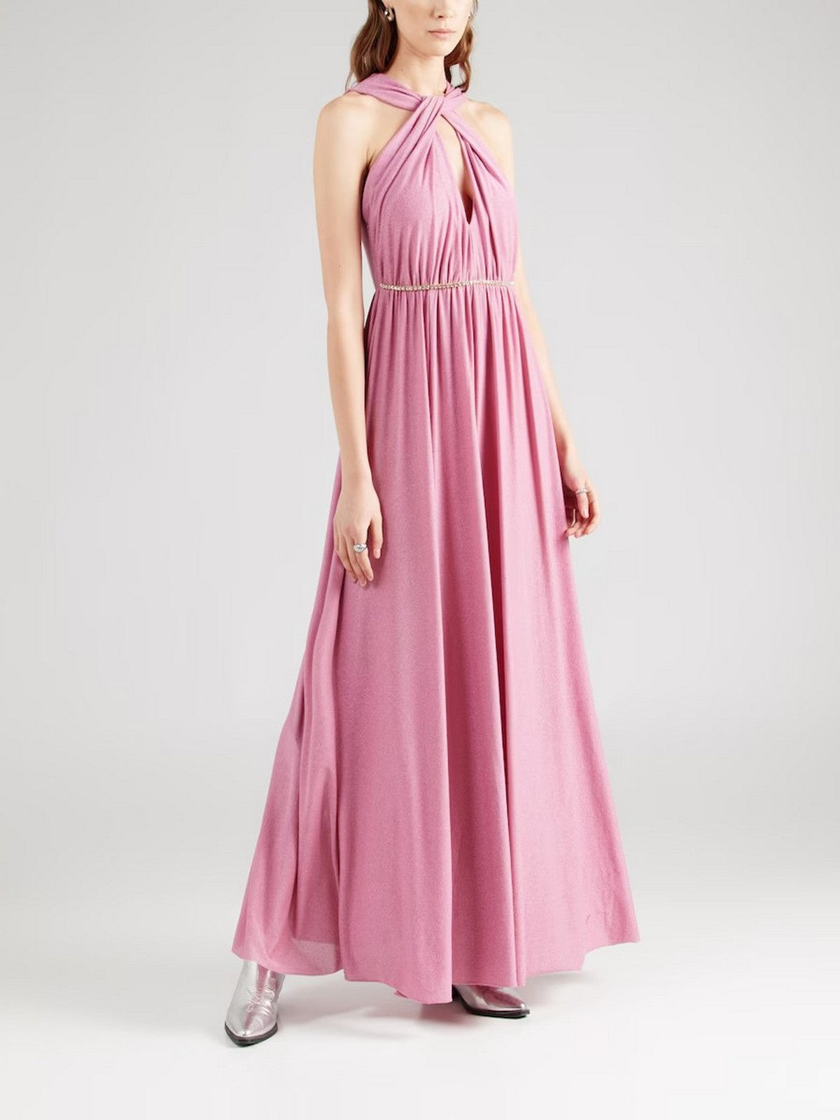 LIU JO BLACK Abito Donna CA4049J1923 A4203 Rosa gioboutiqueweb