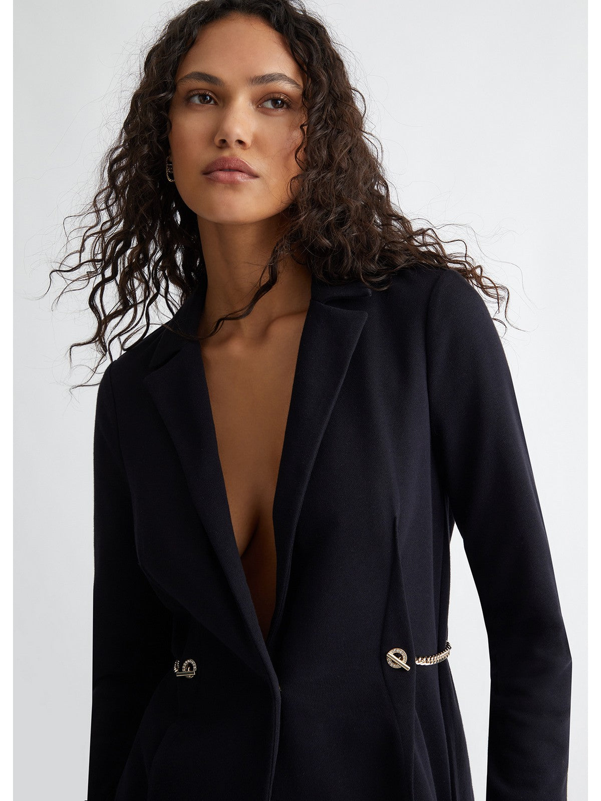 Liu Jo White Women's Jacket M4384F0583 22222 Schwarz