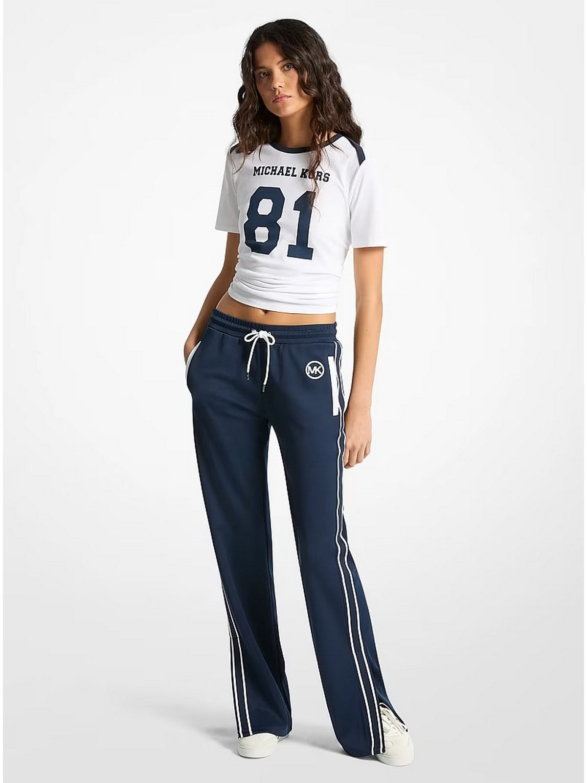 MICHAEL KORS Pantalone Donna MR630Y0K8N 409 MIDNIGHTBLUE