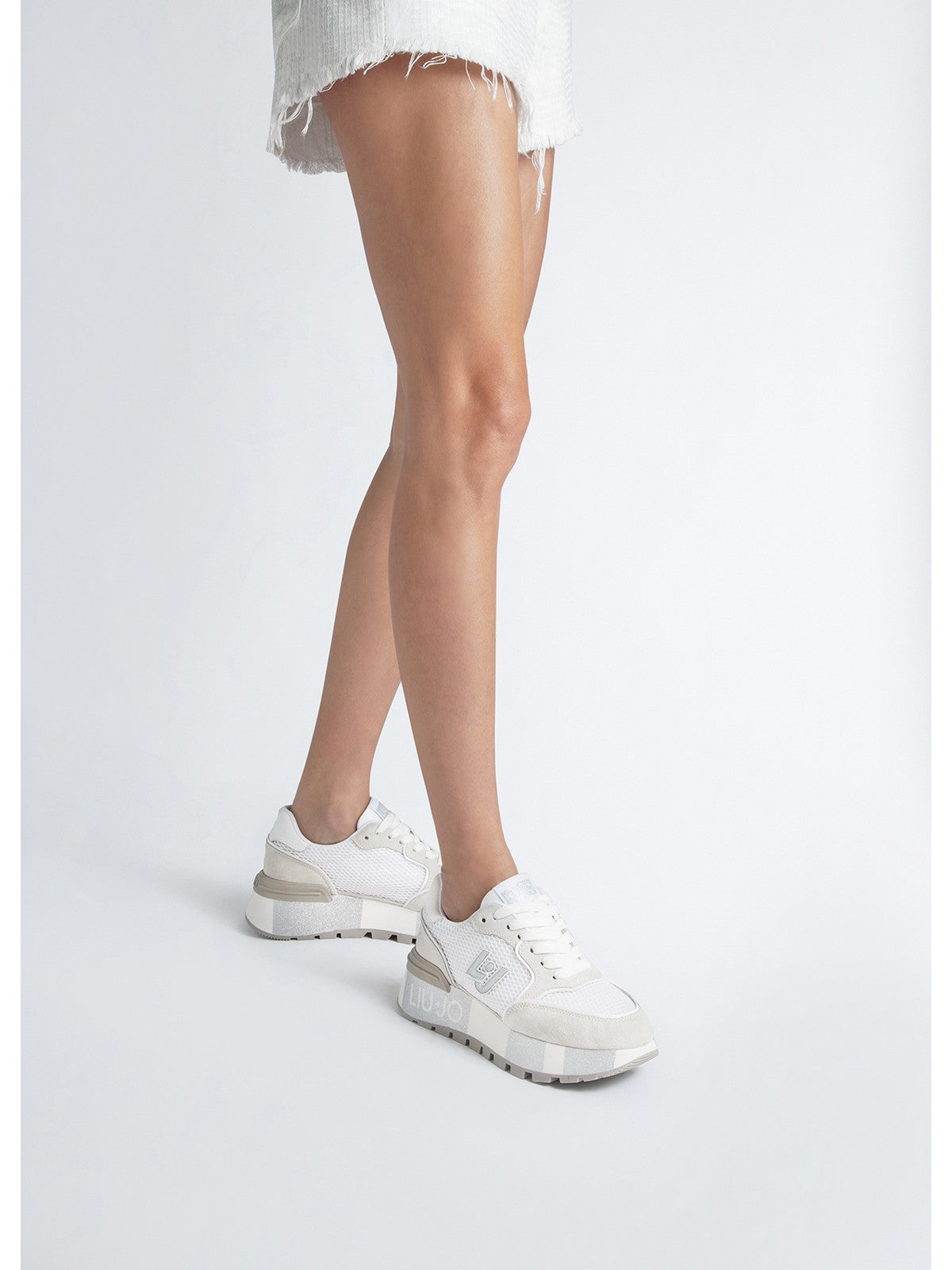 LIU JO Sneaker Donna BA4005PX303 01111 Beige gioboutiqueweb