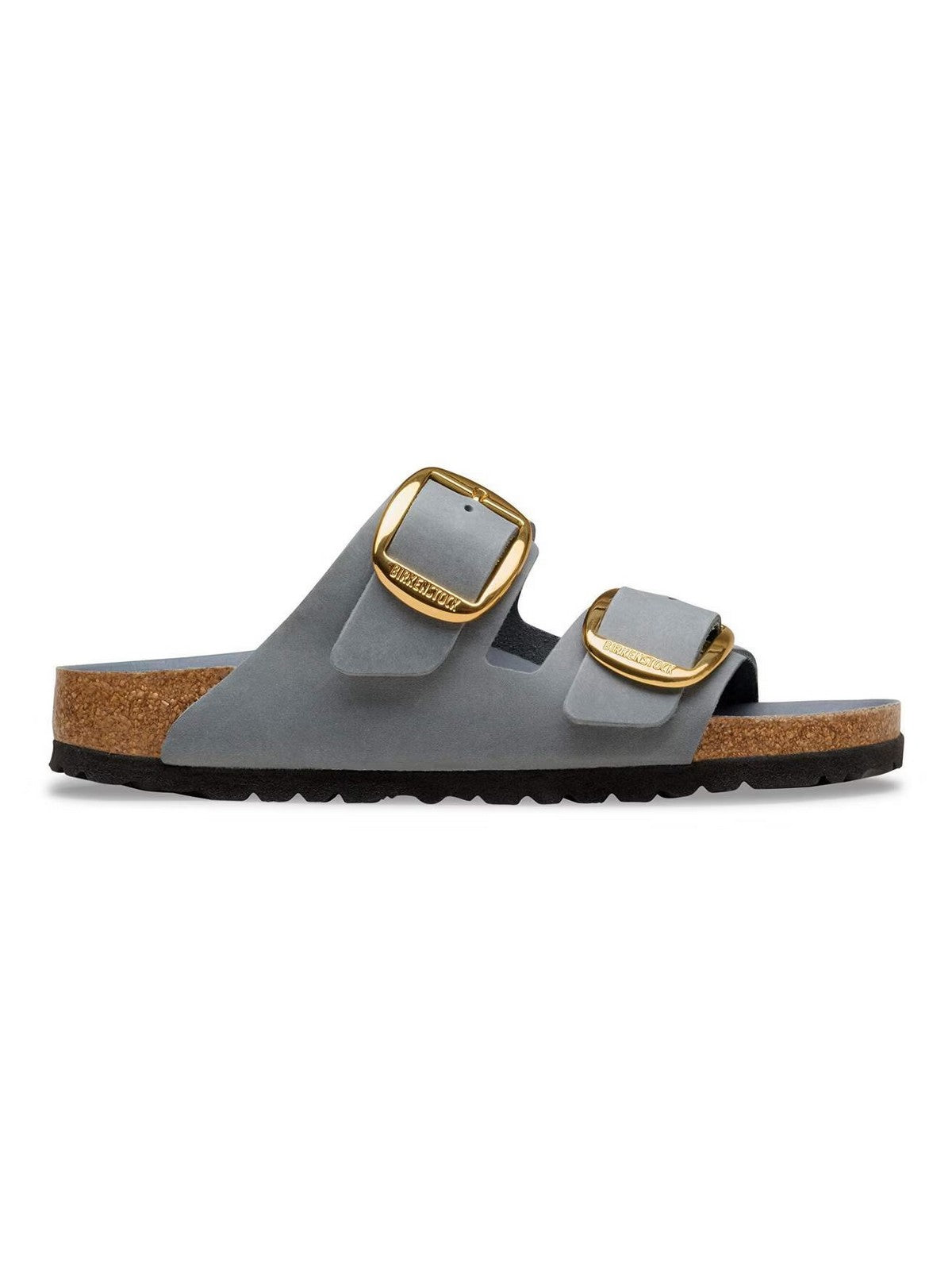 BIRKENSTOCK Sandalo Donna Arizona Big Buckle HEX basalt gray, Oiled leather 1032071 GRAY TAUPE