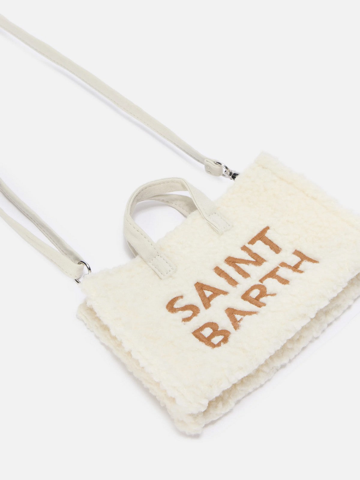 MC2 SAINT BARTH Pochette Donna PHONE BAG TEDDY 01493I LOGO 10 EMB