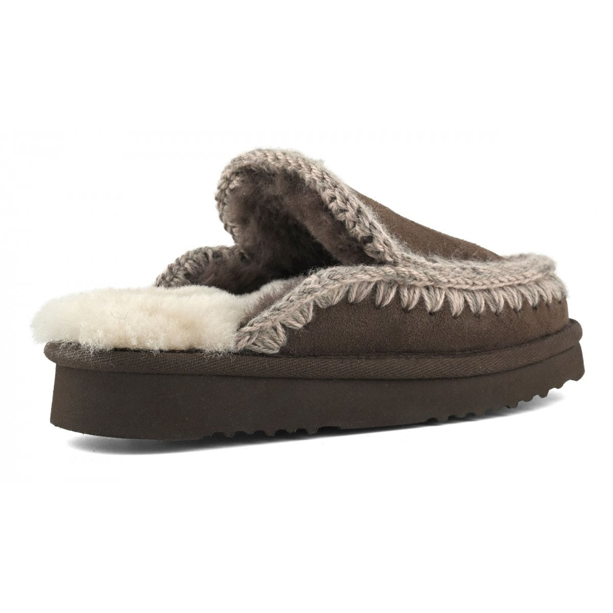 MOU Ciabatta Donna Eskimo slipper MU.FW101125A BRPEP Brown Pepper