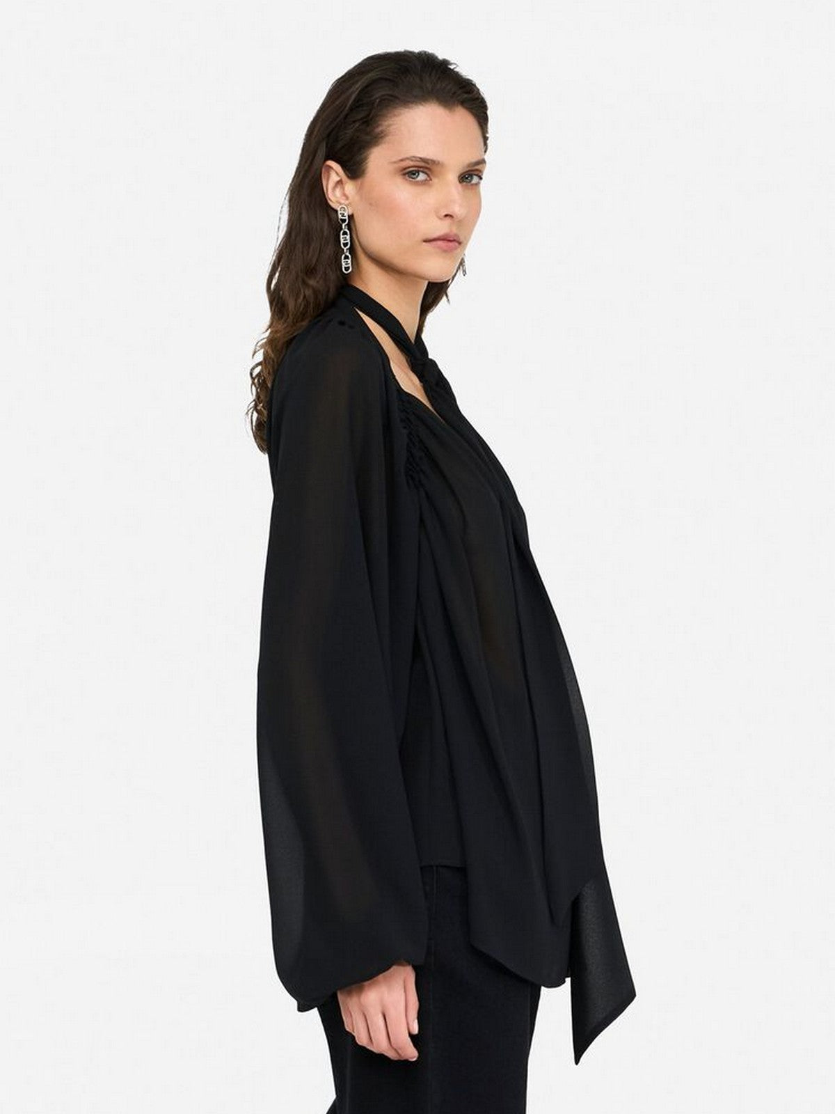 LIU JO BLACK Blusa Donna CF5121TS869 22222 Nero