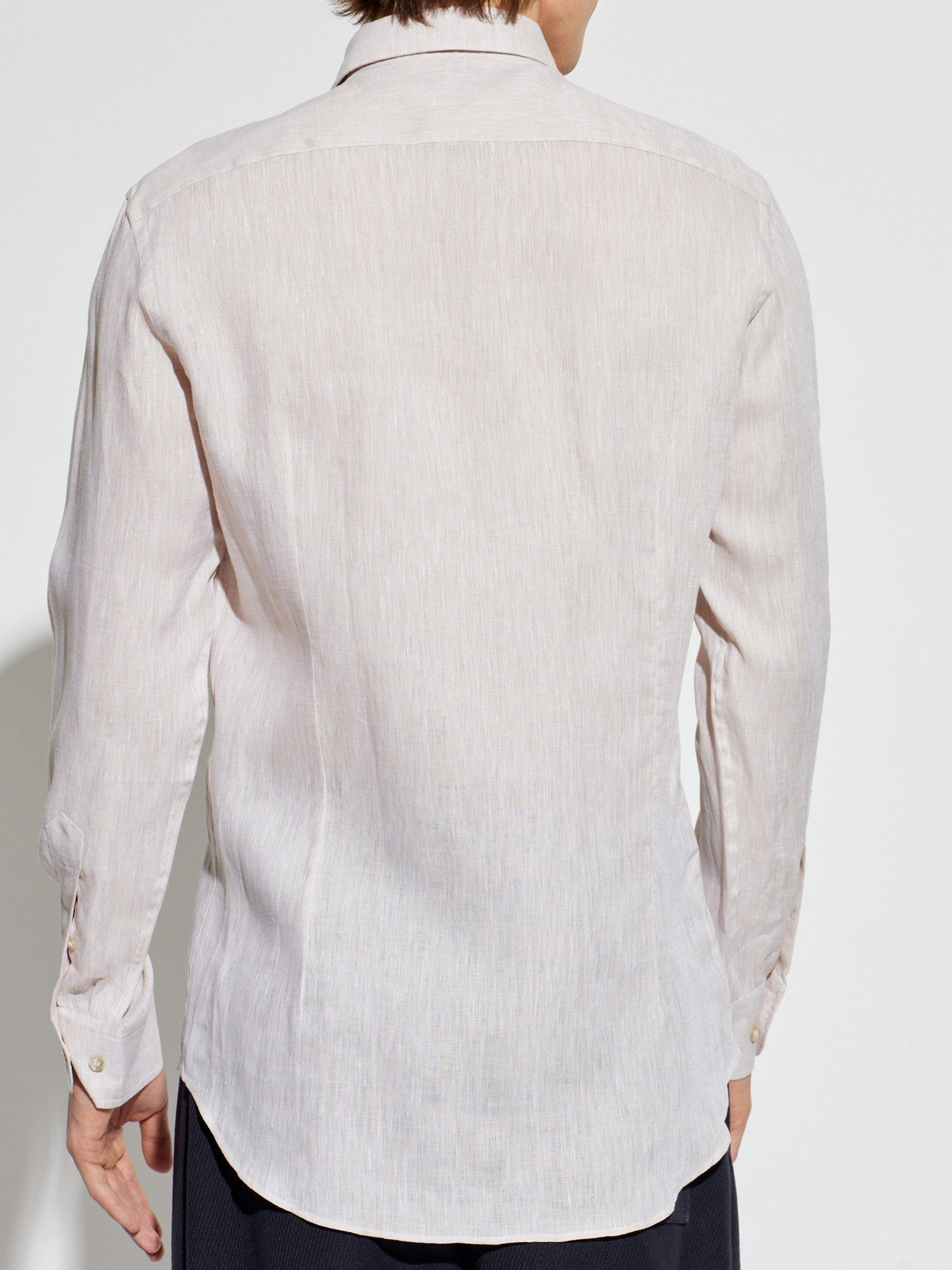 ETRO Camicia Uomo SHIRT ROMA LOGO MRIB0002 99TU3F3 M0121 Beige