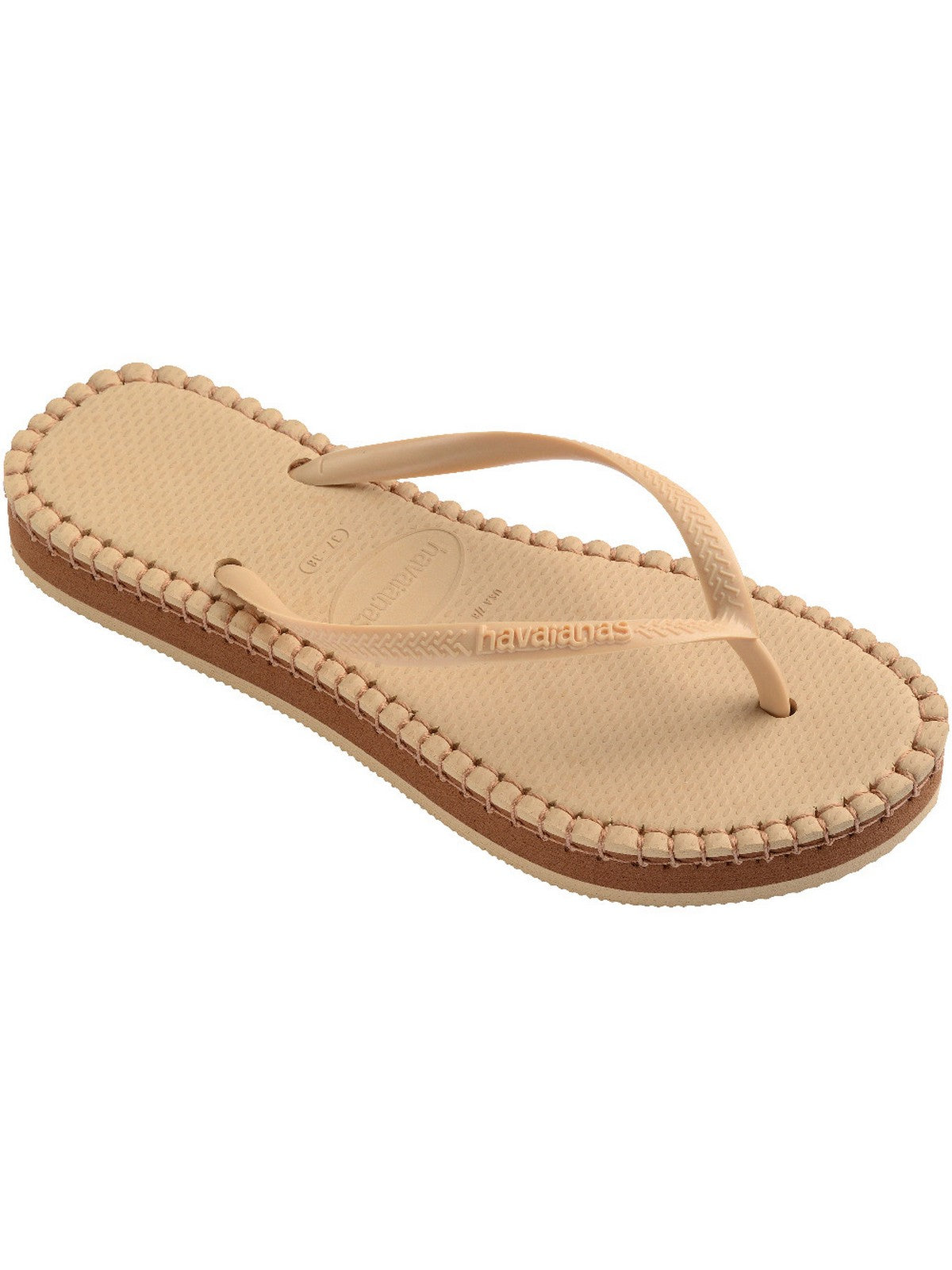 HAVAIANAS Infradito Donna Hav. Slim flatform loop 4149928.8858 Oro gioboutiqueweb