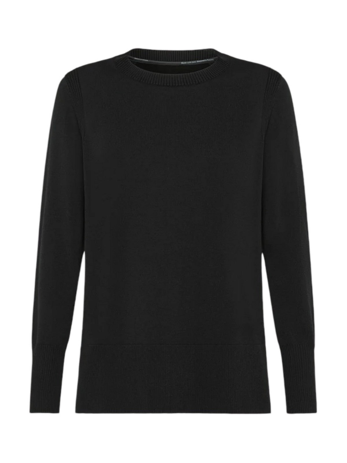 RRD Maglione Donna MAXELL COTTON ROUND WOM KNIT W24625 10 Nero gioboutiqueweb