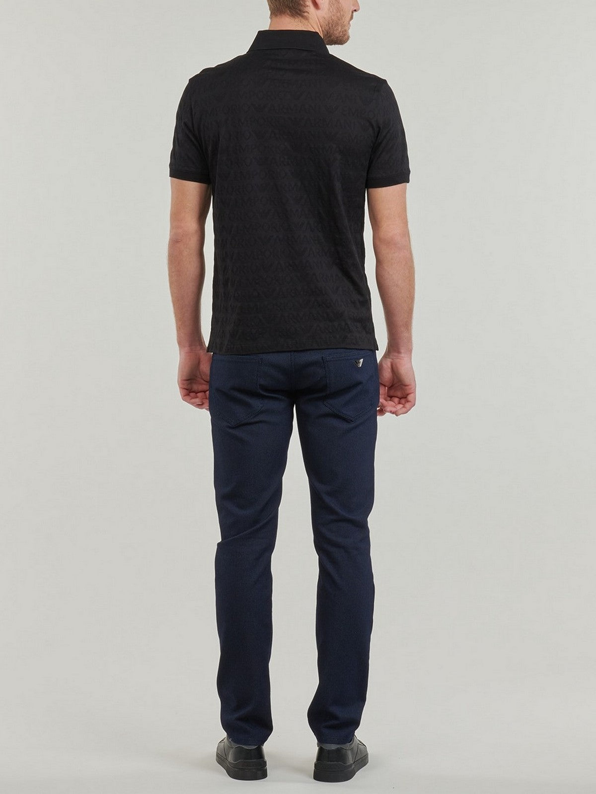 EMPORIO ARMANI T-Shirt e Polo Uomo 3D1FM8 1JORZ 0999 Nero