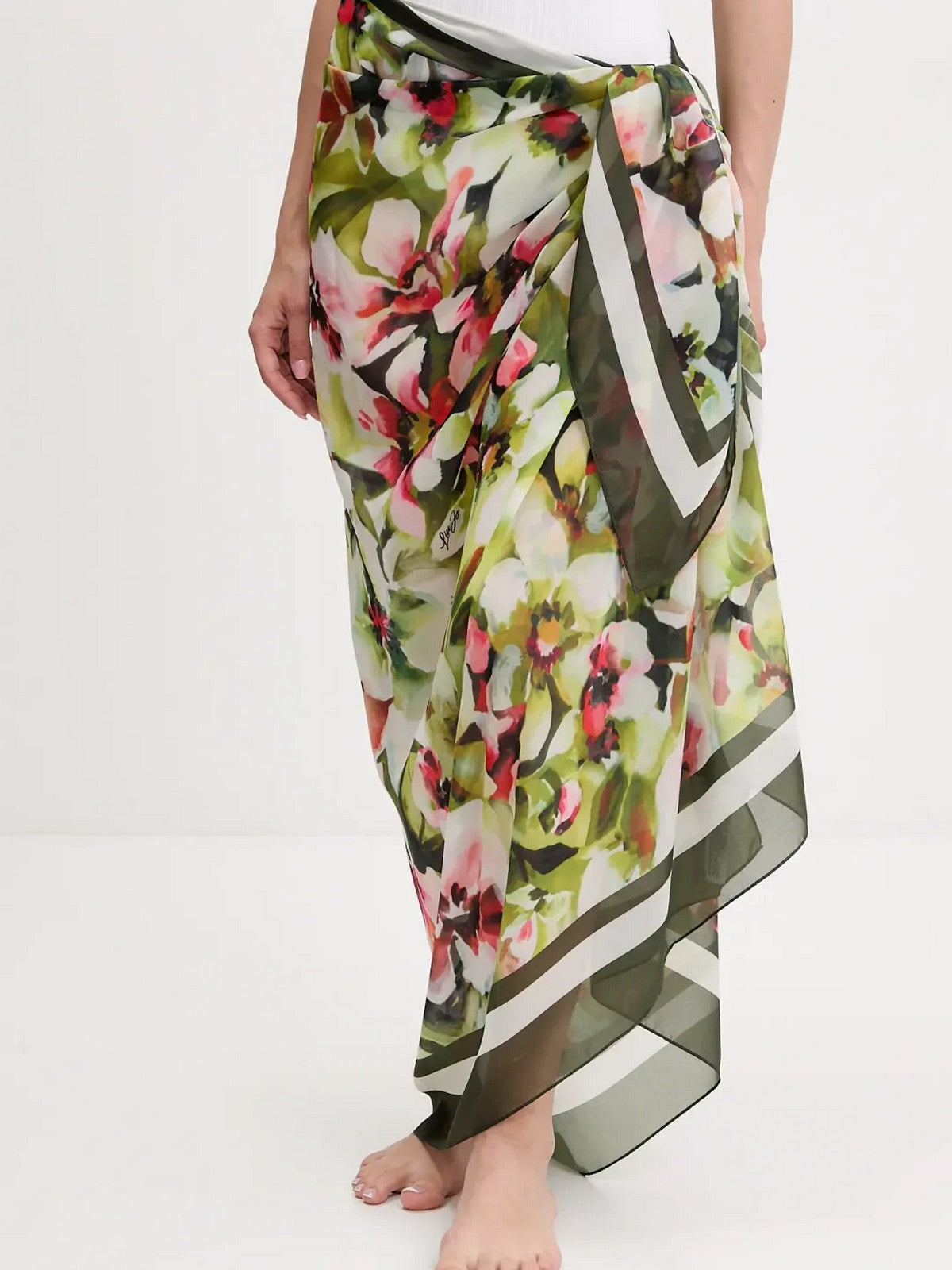 LIU JO BEACHWEAR Pareo Donna VA5175T4902 M9149 verde gioboutiqueweb