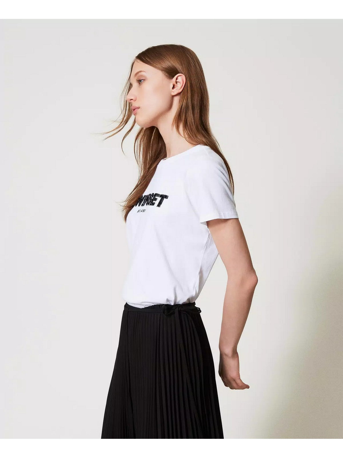 TWINSET T-shirt Donna 251TP2070 00001 Bianco gioboutiqueweb