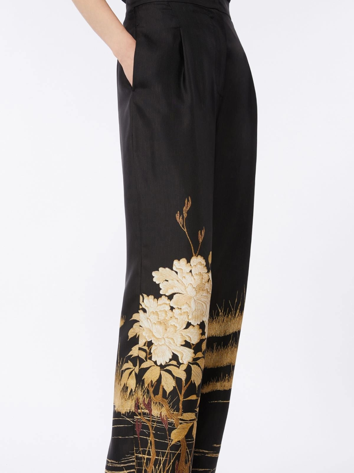 MAX MARA STUDIO Pantalone Donna MSEMAPPA 2616131034600 003 Nero