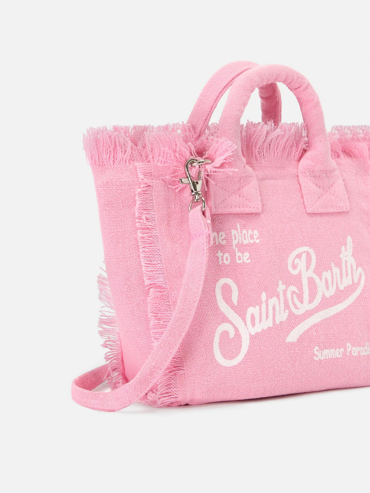 MC2 SAINT BARTH Borsa Donna VANITY MINI LINEN 00142L LINEN 21 PINK