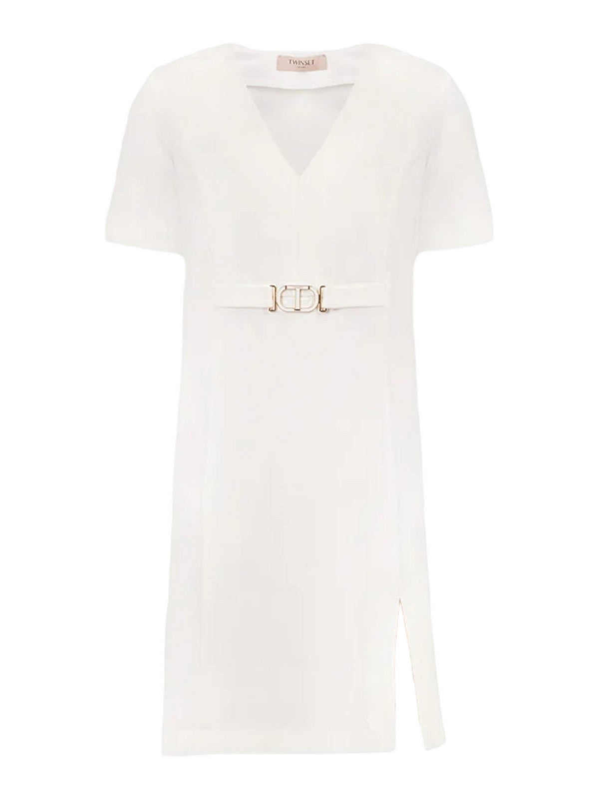 Robe de la femme en Twinset 241TP2275 00282 Blanc