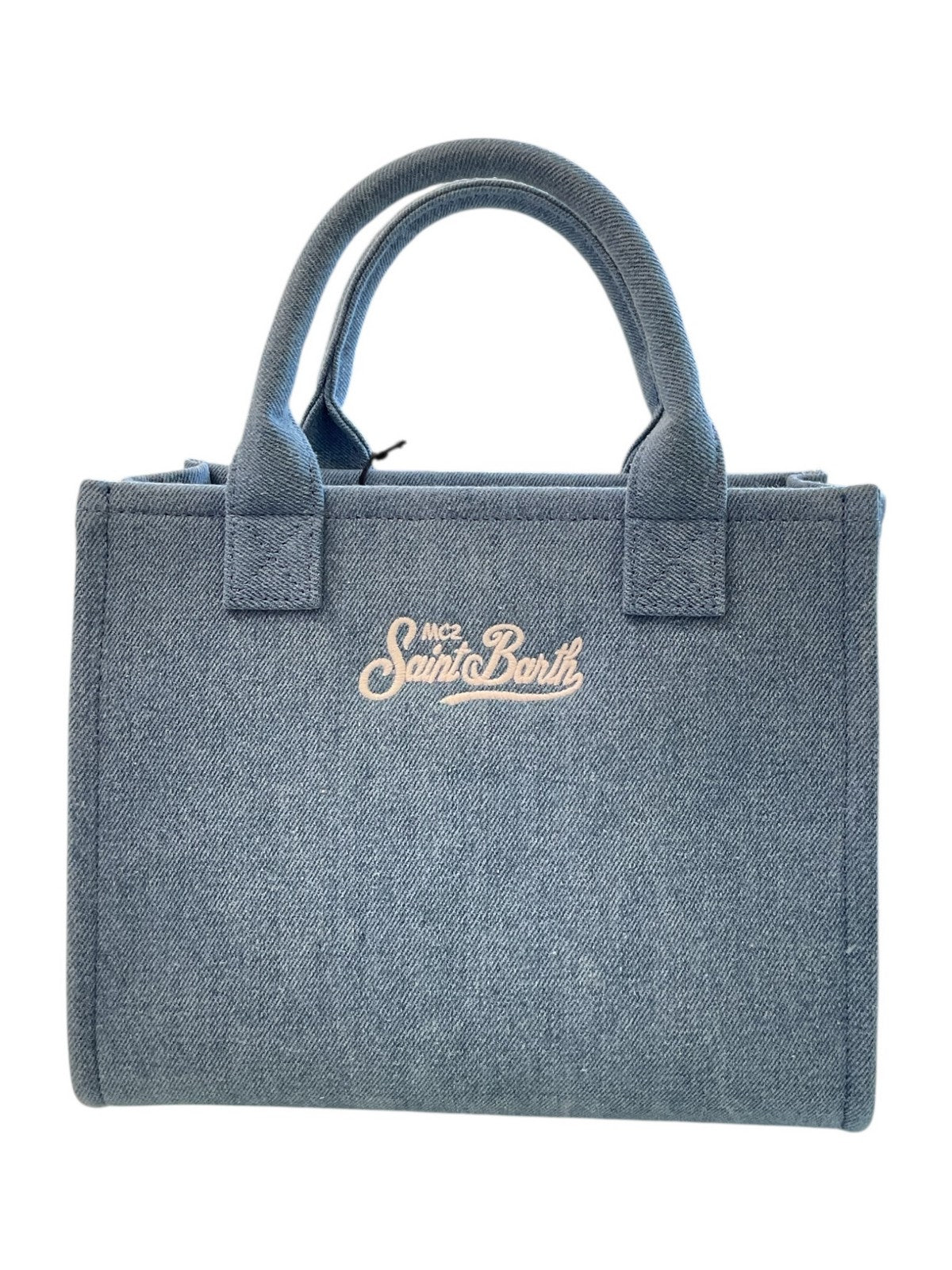 MC2 SAINT BARTH Borsa Donna VANITY BAG MIDI 00436L DENIM EMB