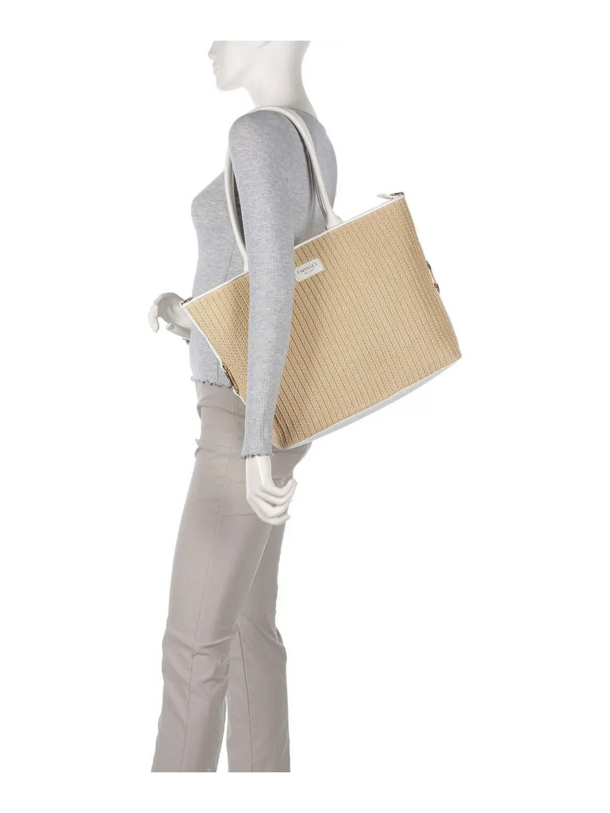 TWINSET Borsa Donna 251TB7382 11615 Beige gioboutiqueweb