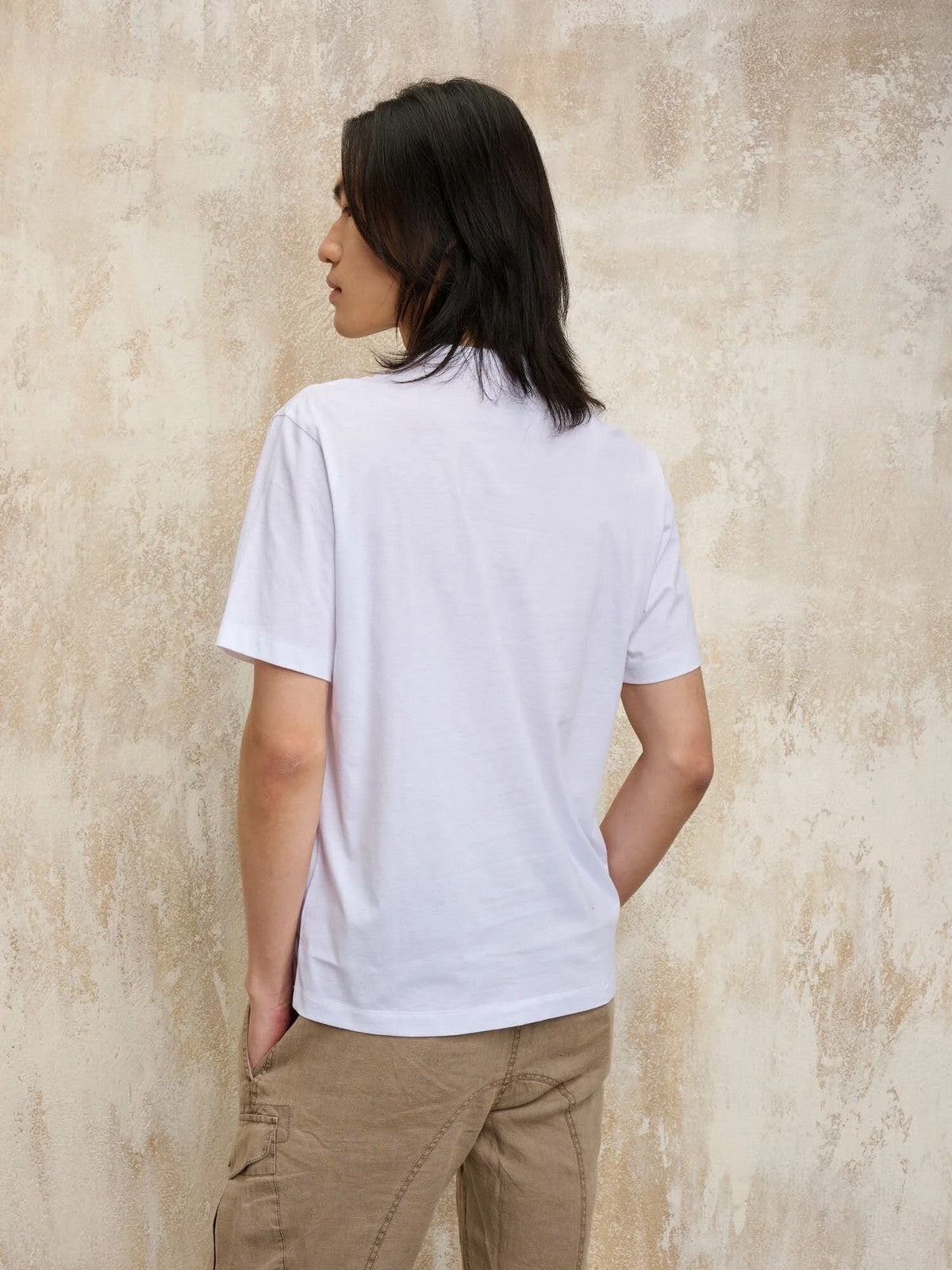 BLAUER T-shirt Uomo FAXON 25SBLUH02194 004547 100 Bianco gioboutiqueweb