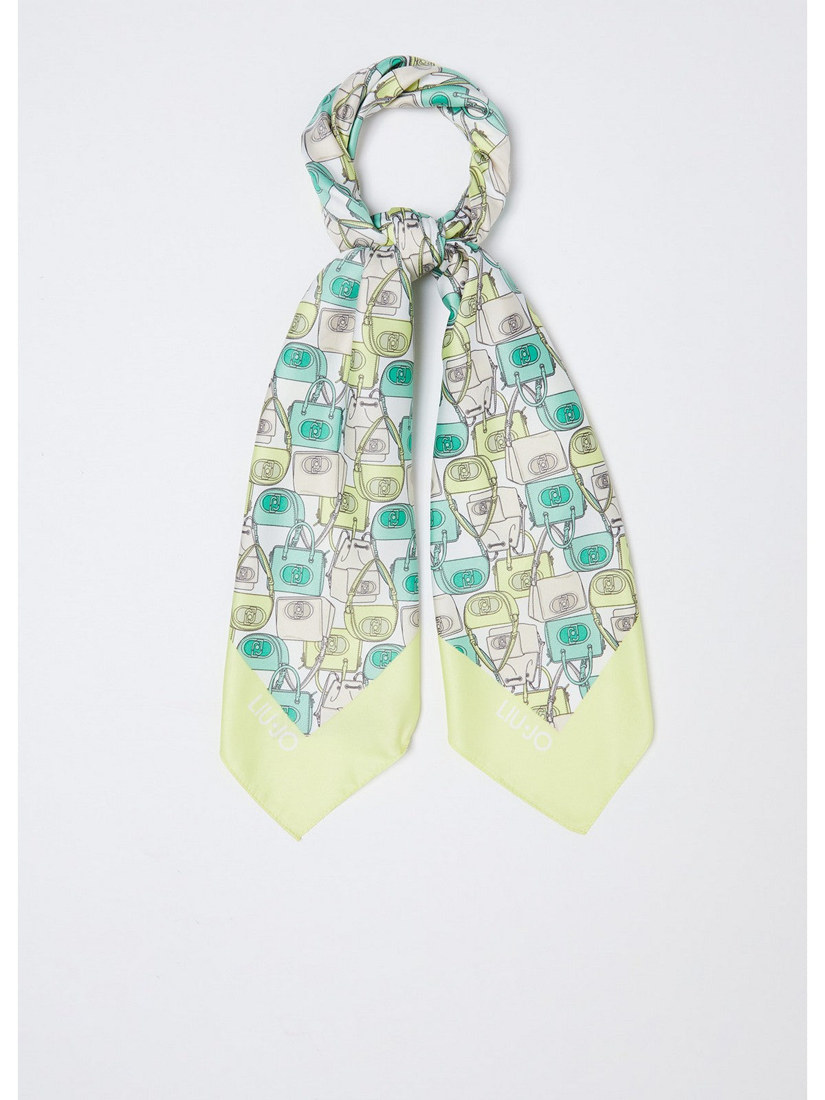 LIU JO SOFT Foulard Donna 2A4036T0300 30632 Verde gioboutiqueweb