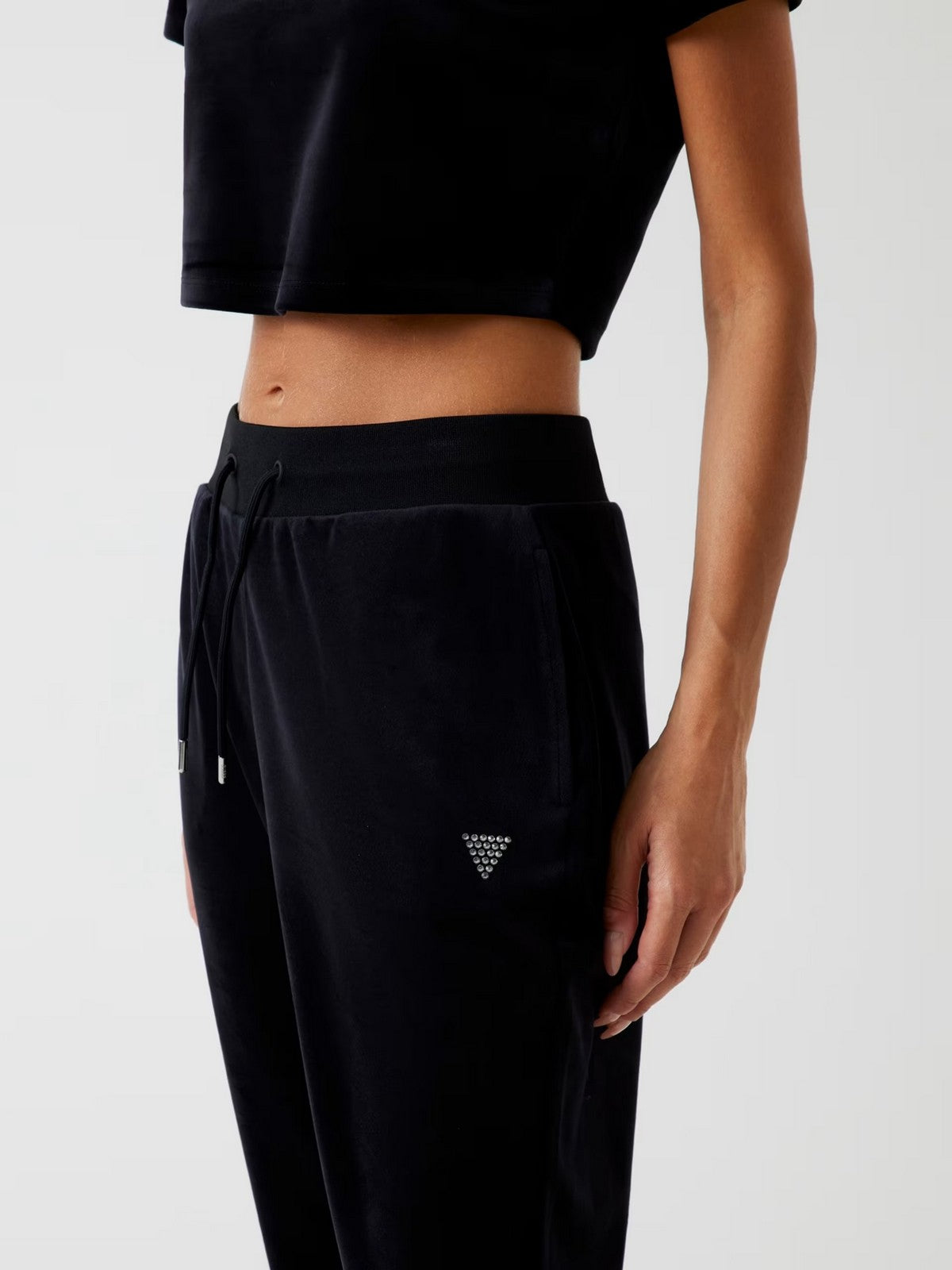 GUESS SPORT Pantalone Donna V3BB27 K0232 JBLK Jet Black A996