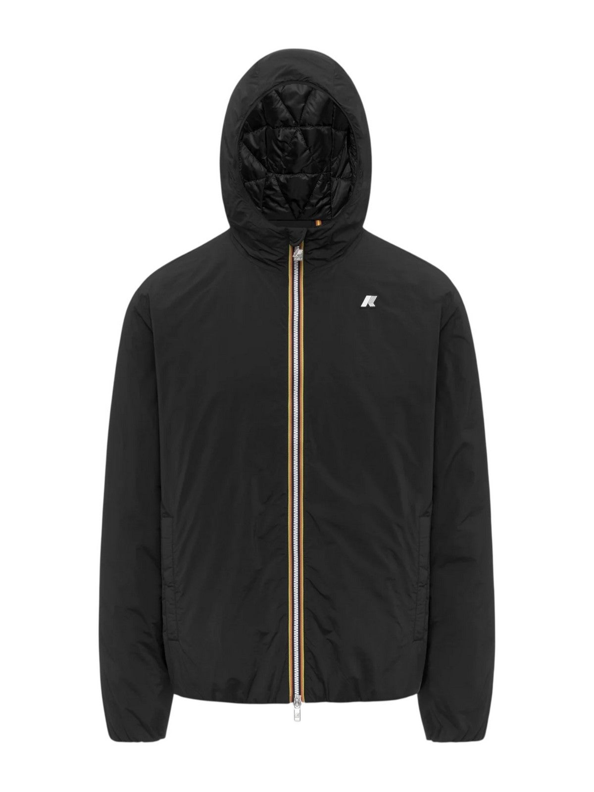 K-WAY Giubbino Uomo JACK PLAIN WARM K2136DW USY BLACK PURE
