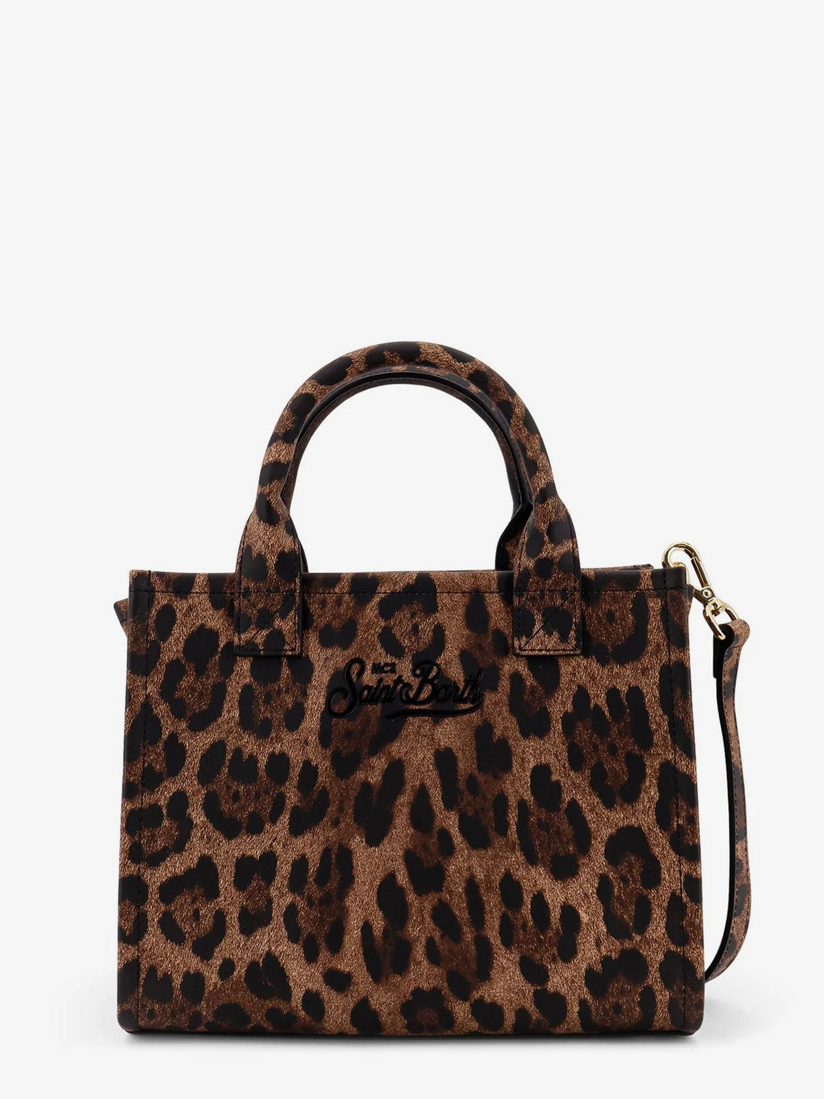 MC2 SAINT BARTH Borsa Donna VANITY BAG MIDI 00761I PRINTED LEOPARD LEATHER 12