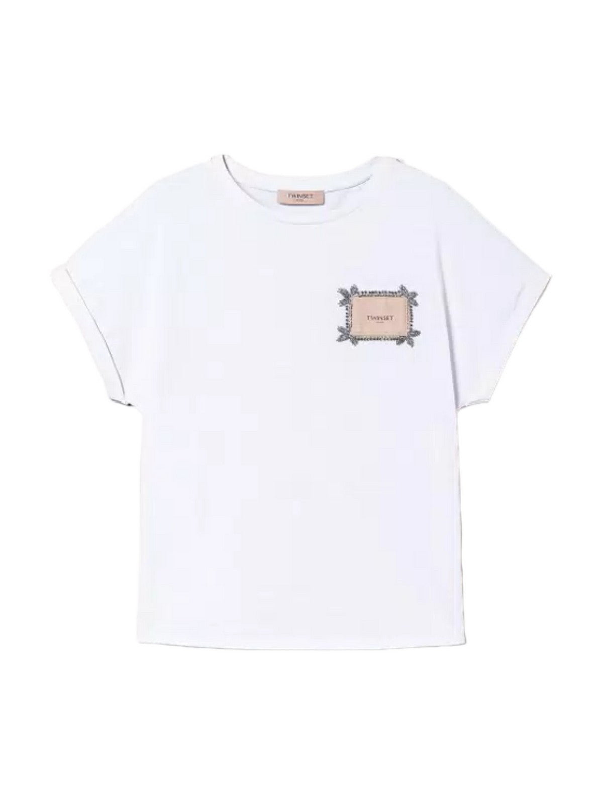 TWINSET T-Shirt e Polo Donna 241TP2211 00001 Bianco gioboutiqueweb