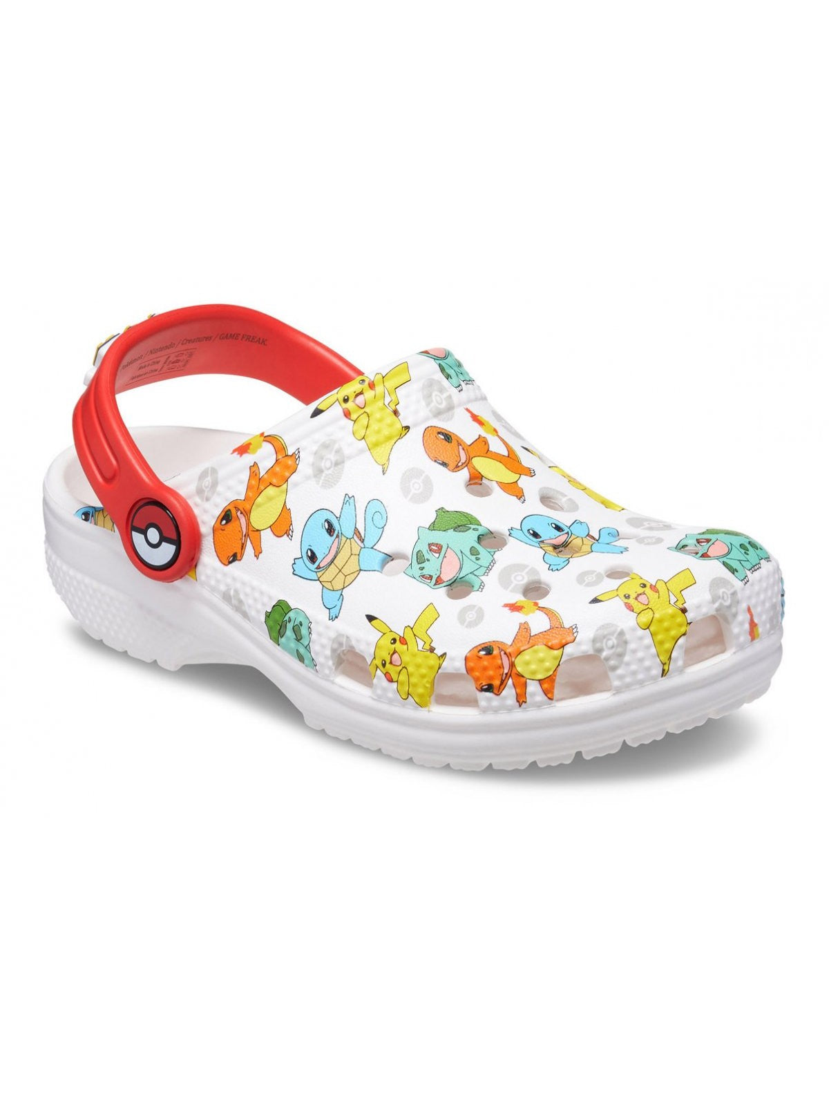 CROCS Ciabatta Bambini e ragazzi Classic Pokemon Clog K 207739 94S WHITE/MULTI gioboutiqueweb
