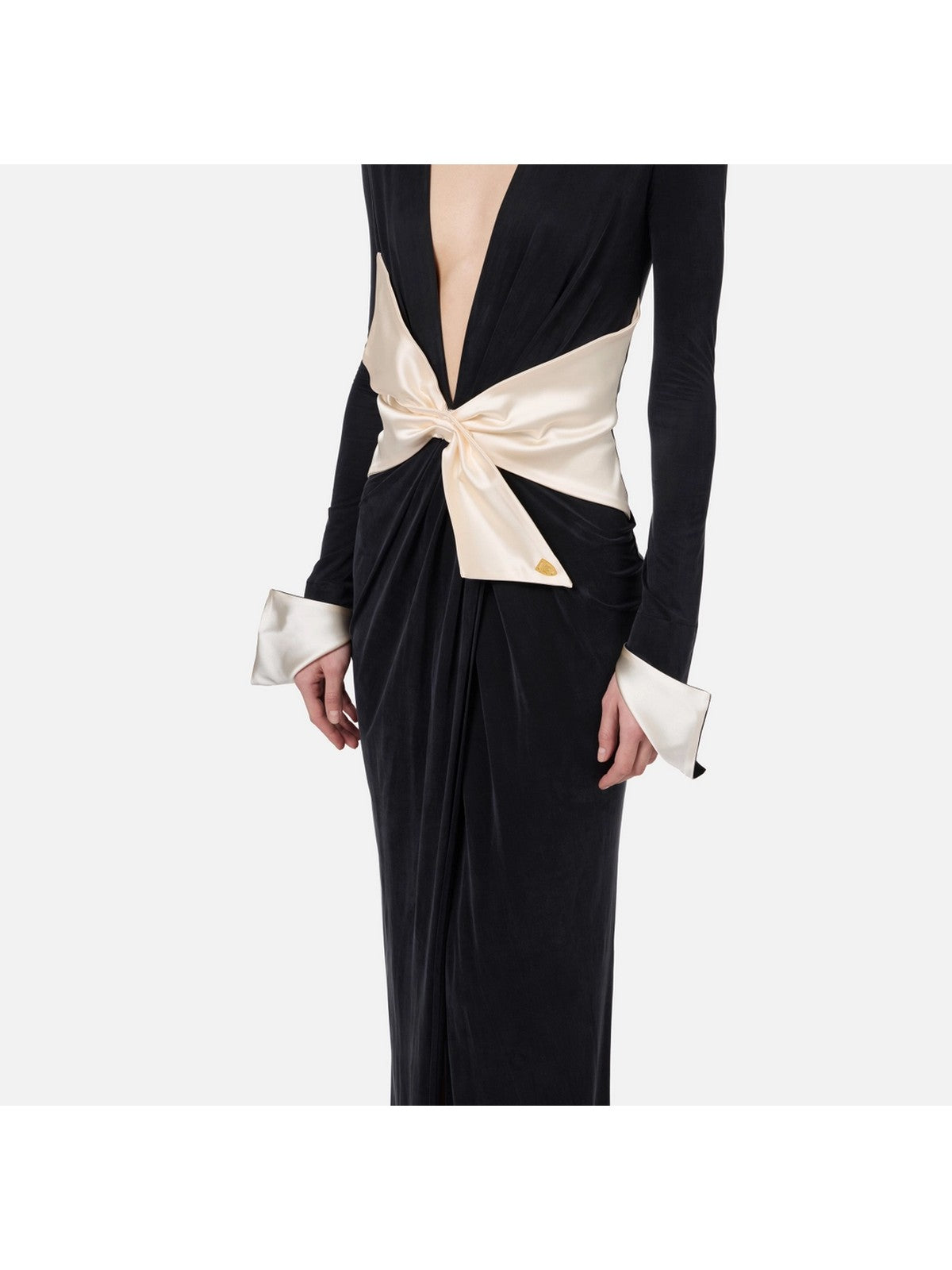 ELISABETTA FRANCHI Abito Donna AB64446E2 685 Nero gioboutiqueweb