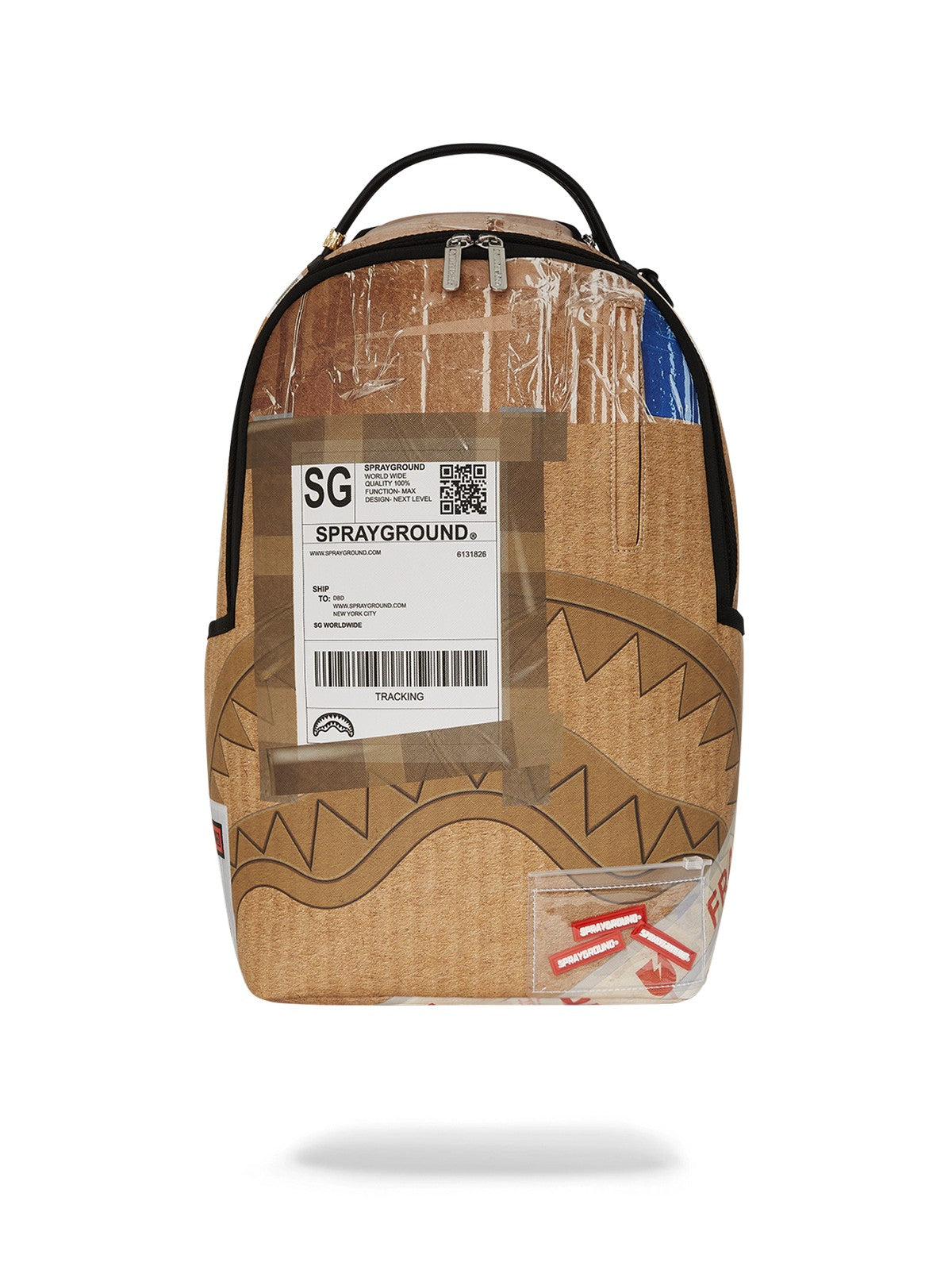 SPRAYGROUND Zaino Uomo PACKED AWAY DLXSV BACKPACK 910B6826NSZ BEIGE