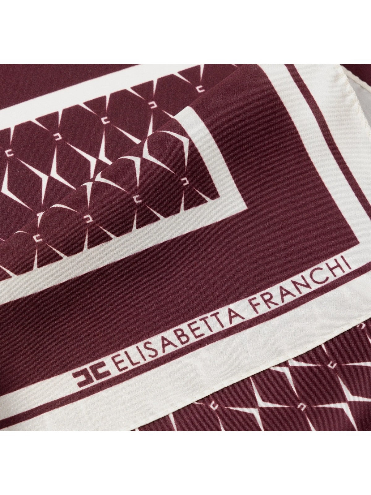 ELISABETTA FRANCHI Foulard Donna FO02L46E2 CI8 Rosso gioboutiqueweb