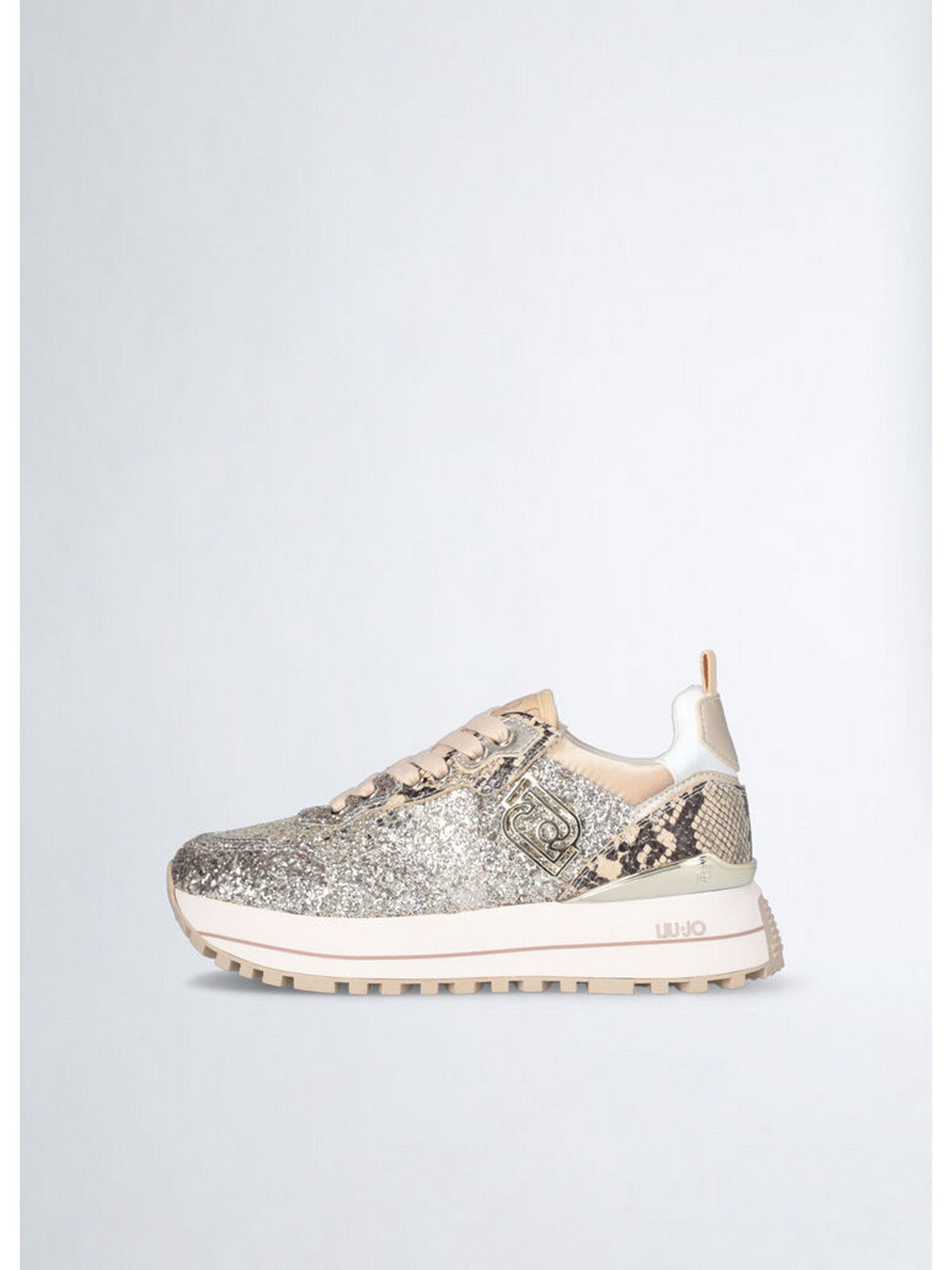 LIU JO Sneaker Donna LIU JO MAXI WONDER 01 BF4001TX007 01127 Beige gioboutiqueweb