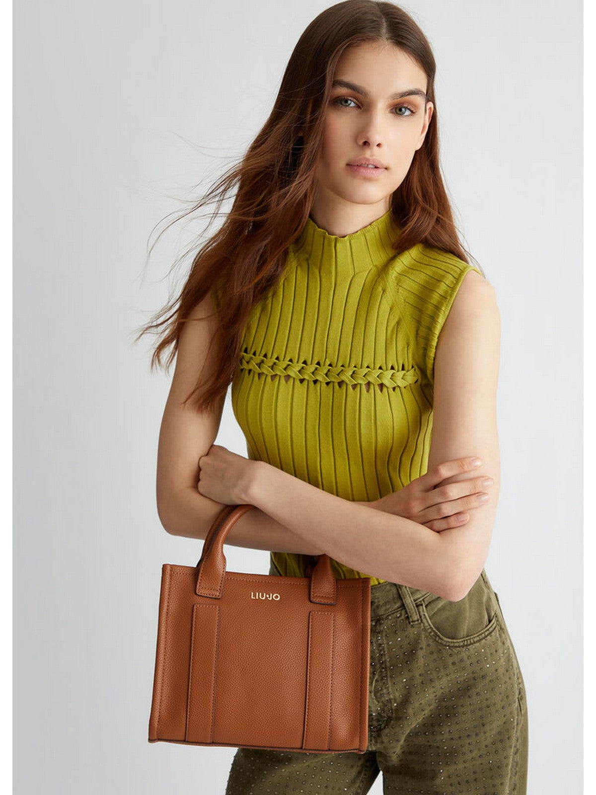 LIU JO ACCESSORIES Borsa Donna AF4192E0027 X0282 Marrone