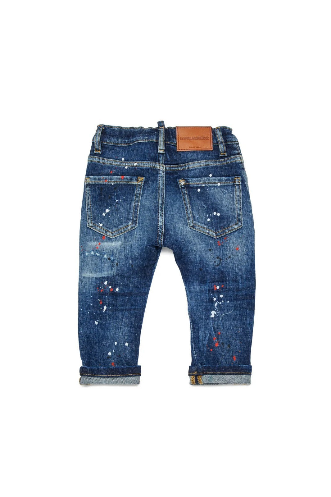 DSQUARED2 KIDS Jeans Unisex bambino DQ01TC D0AFU DQ01 BLUE DENIM