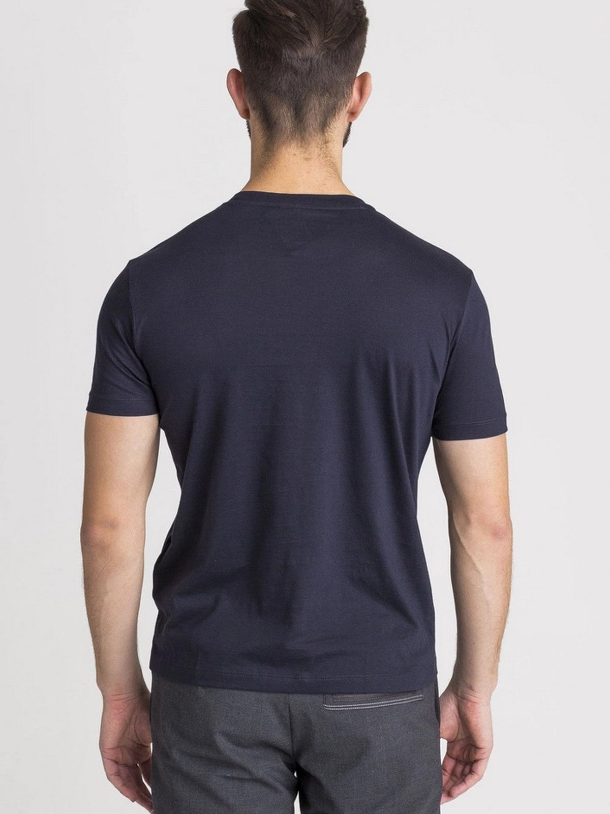 EMPORIO ARMANI T-Shirt e Polo Uomo 8N1D61 1JNQZ 0939 Blu gioboutiqueweb